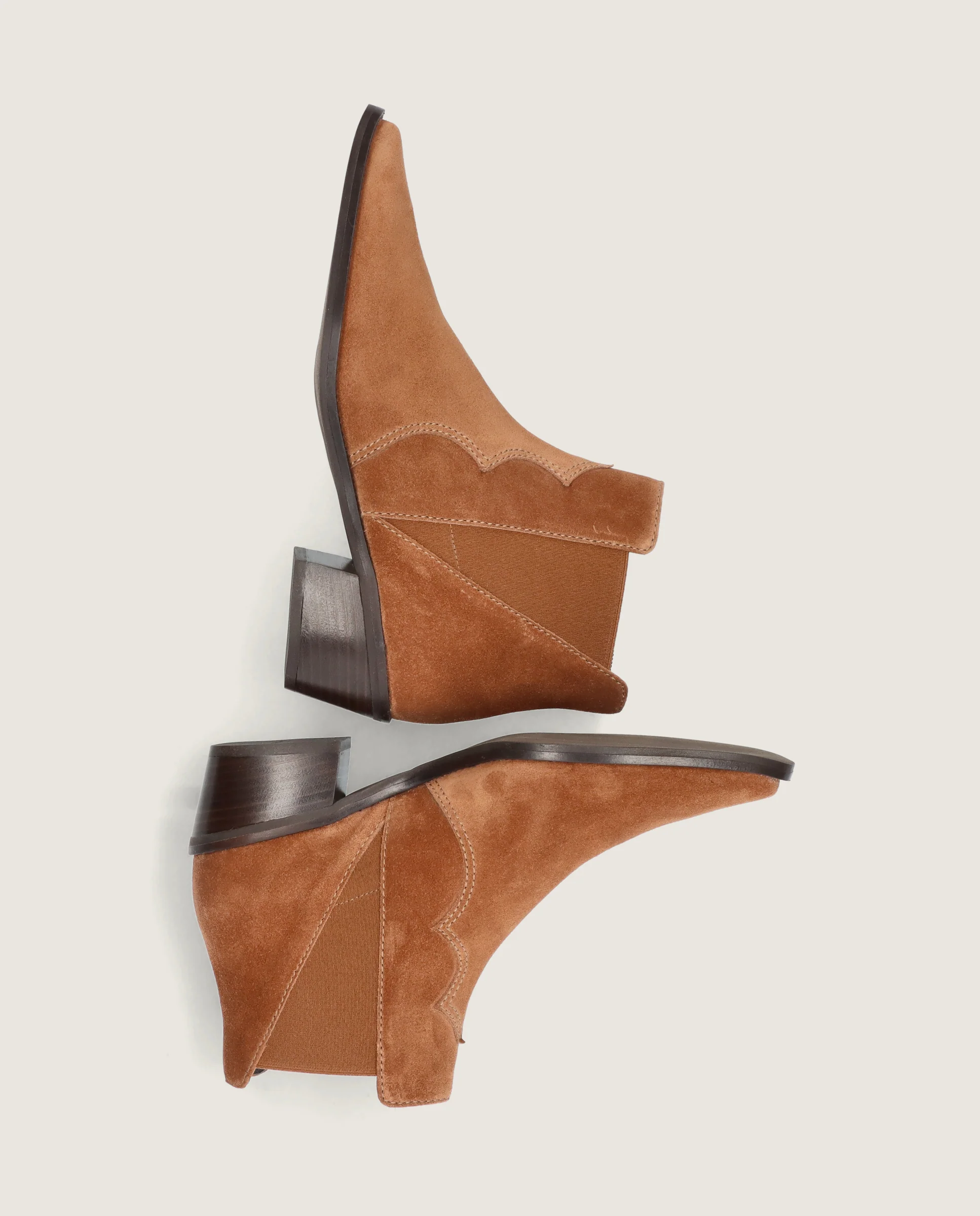 Botines Nashville Marrones Ante - Image 4