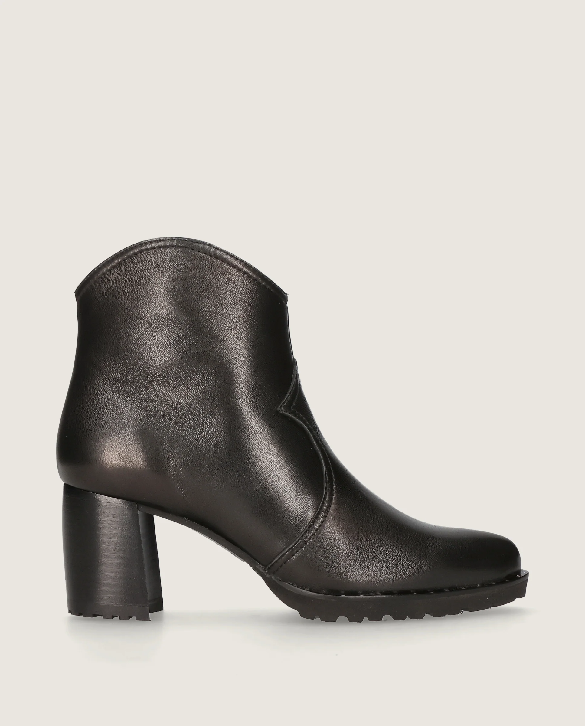 Botines Palermo Negros Piel - Image 3