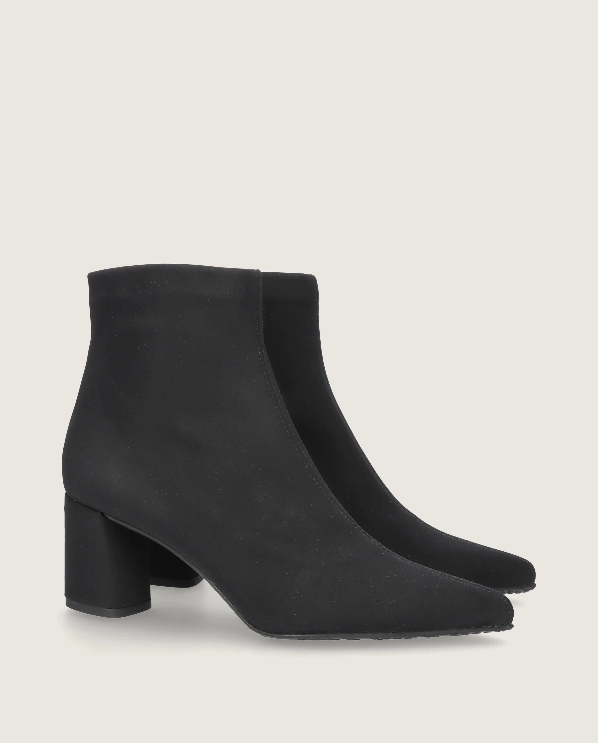 Botines Phoebe Negros Tejidos