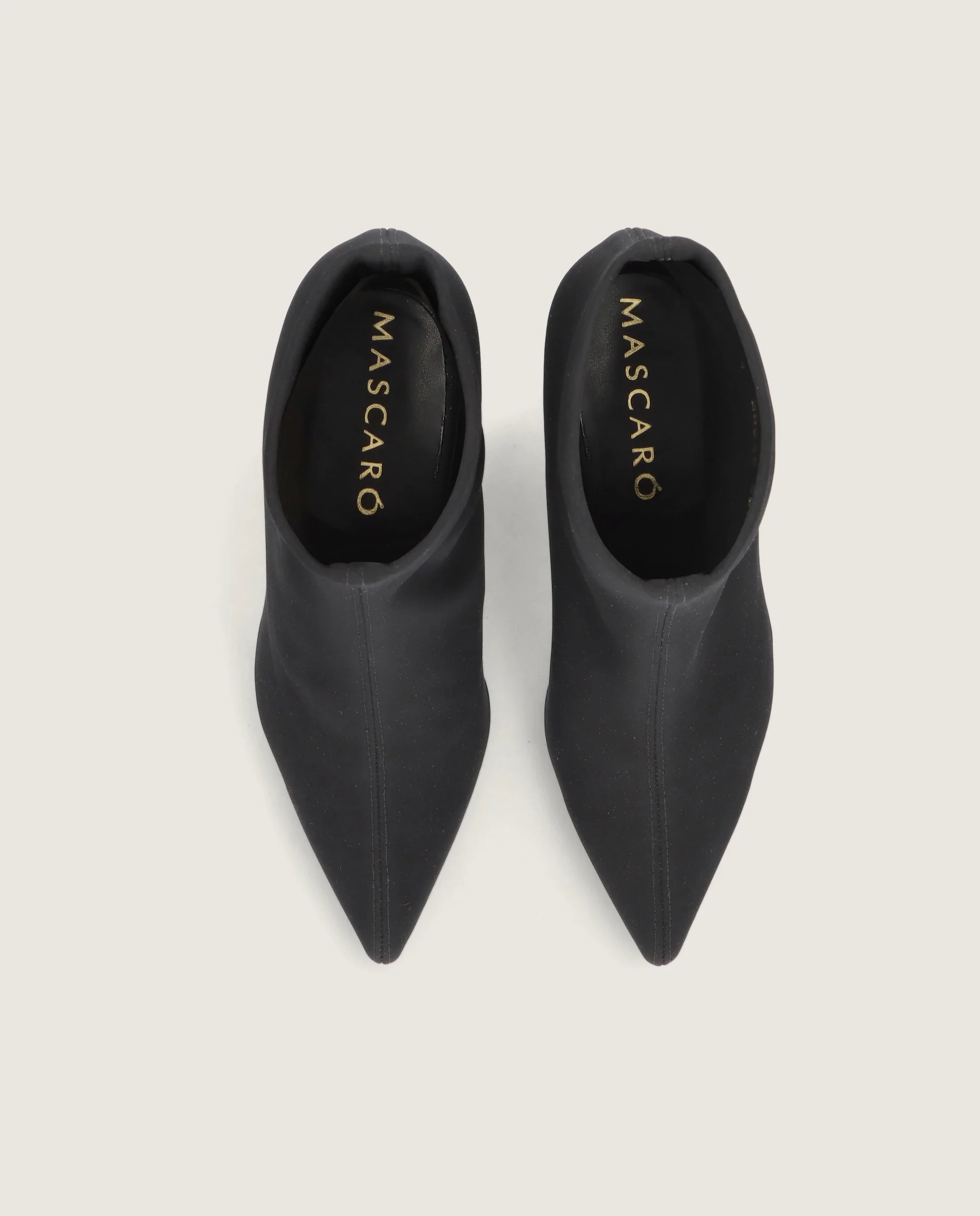 Botines Phoebe Negros Tejidos - Image 2