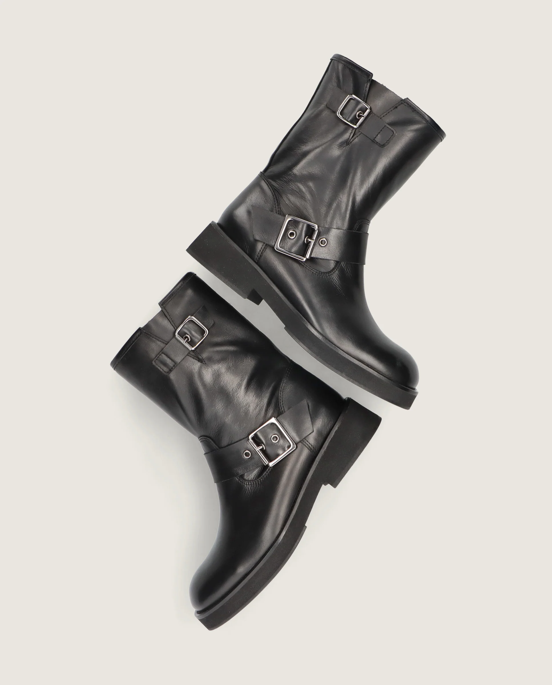 Botines Reve Negros Piel - Image 5