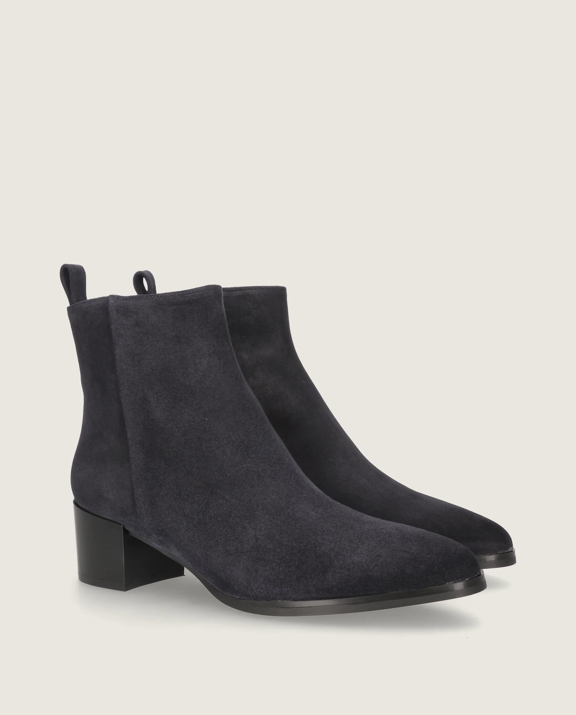 Botines Sharon Azules Ante