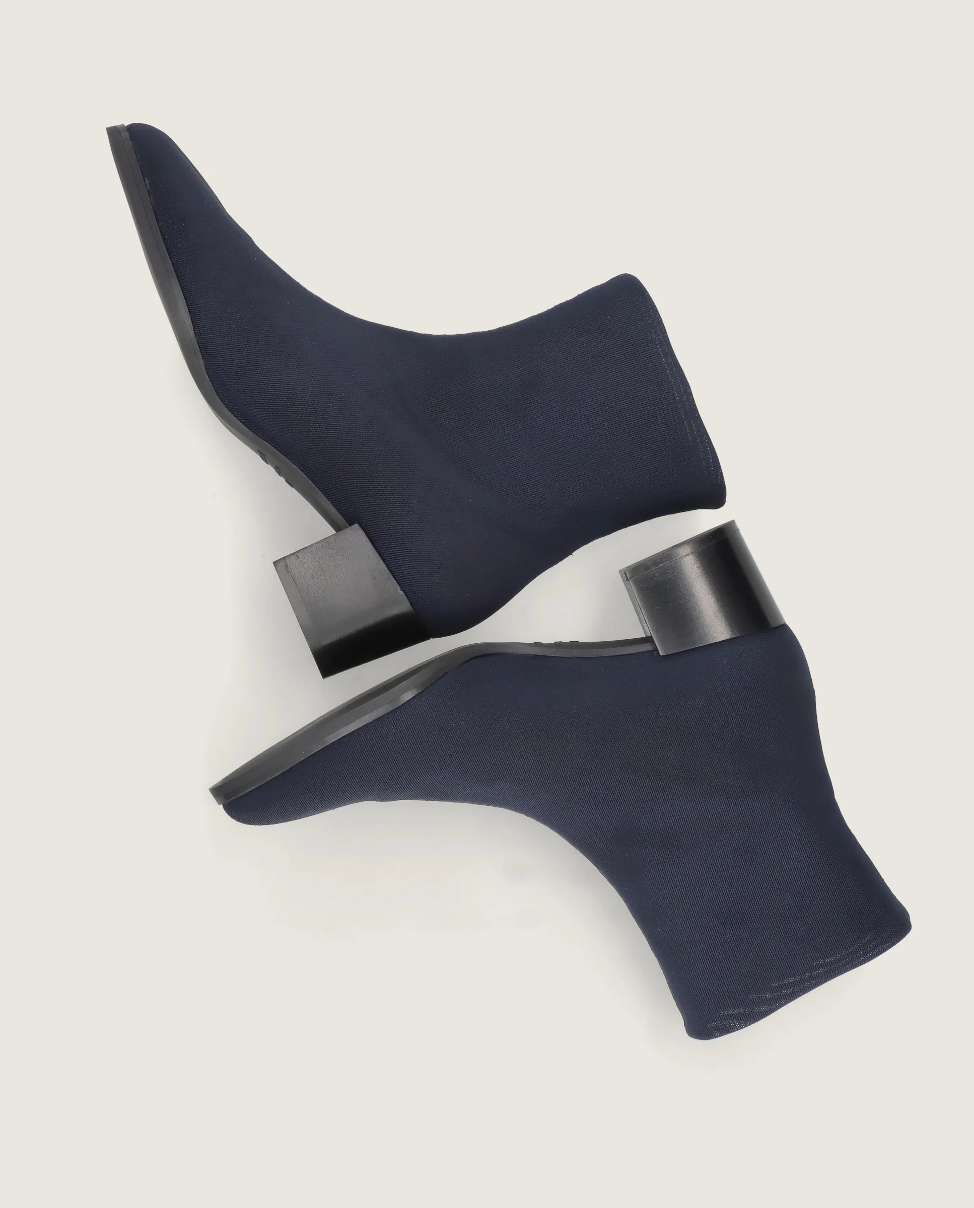 Botines Sharon Azules Tejidos - Image 4