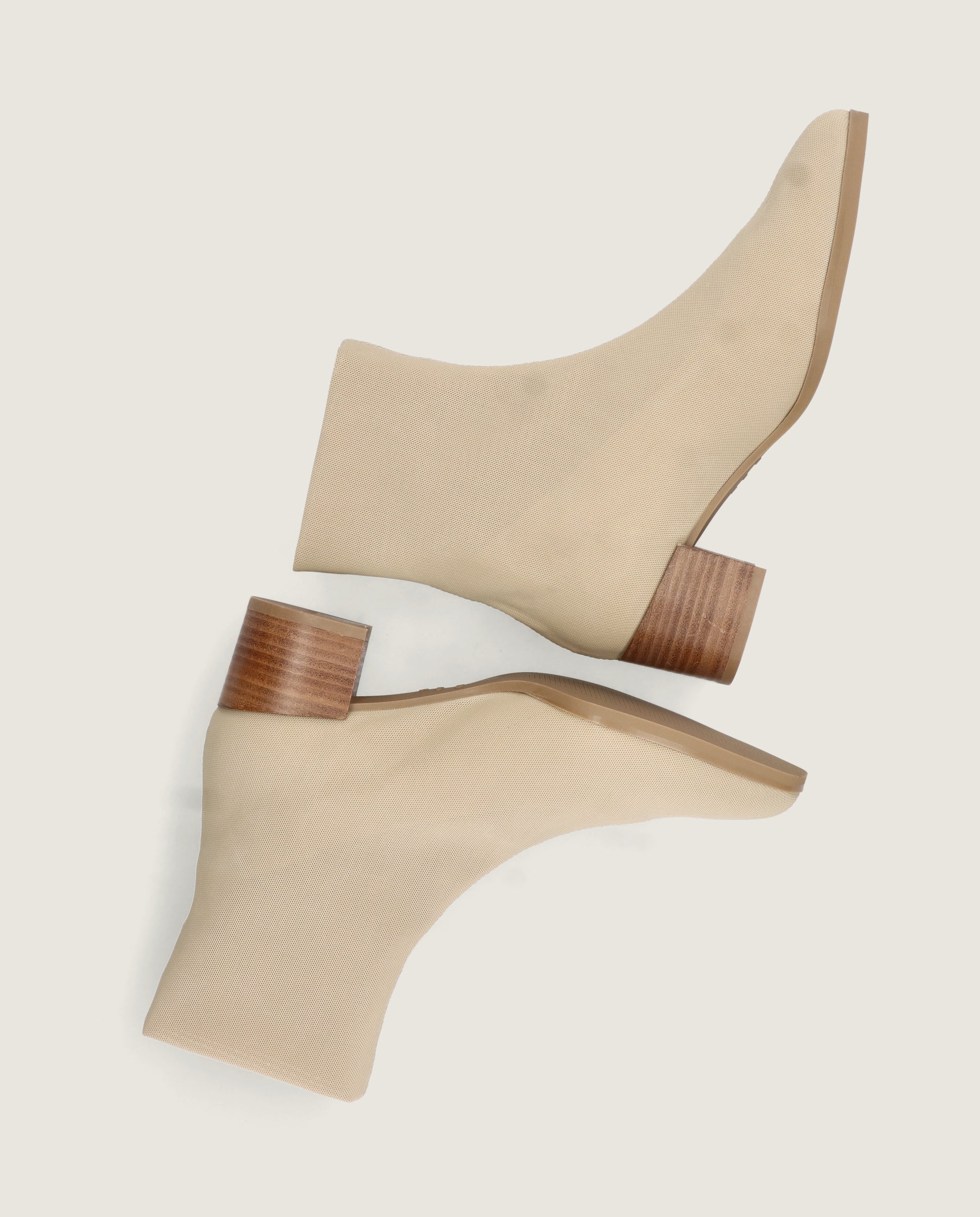 Botines Sharon Beiges Tejidos - Image 4