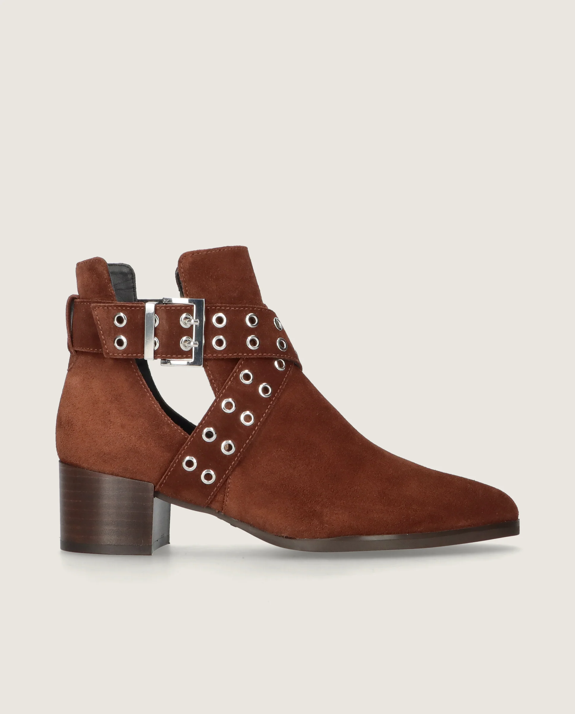 Botines Sharon Marrones Ante - Image 3