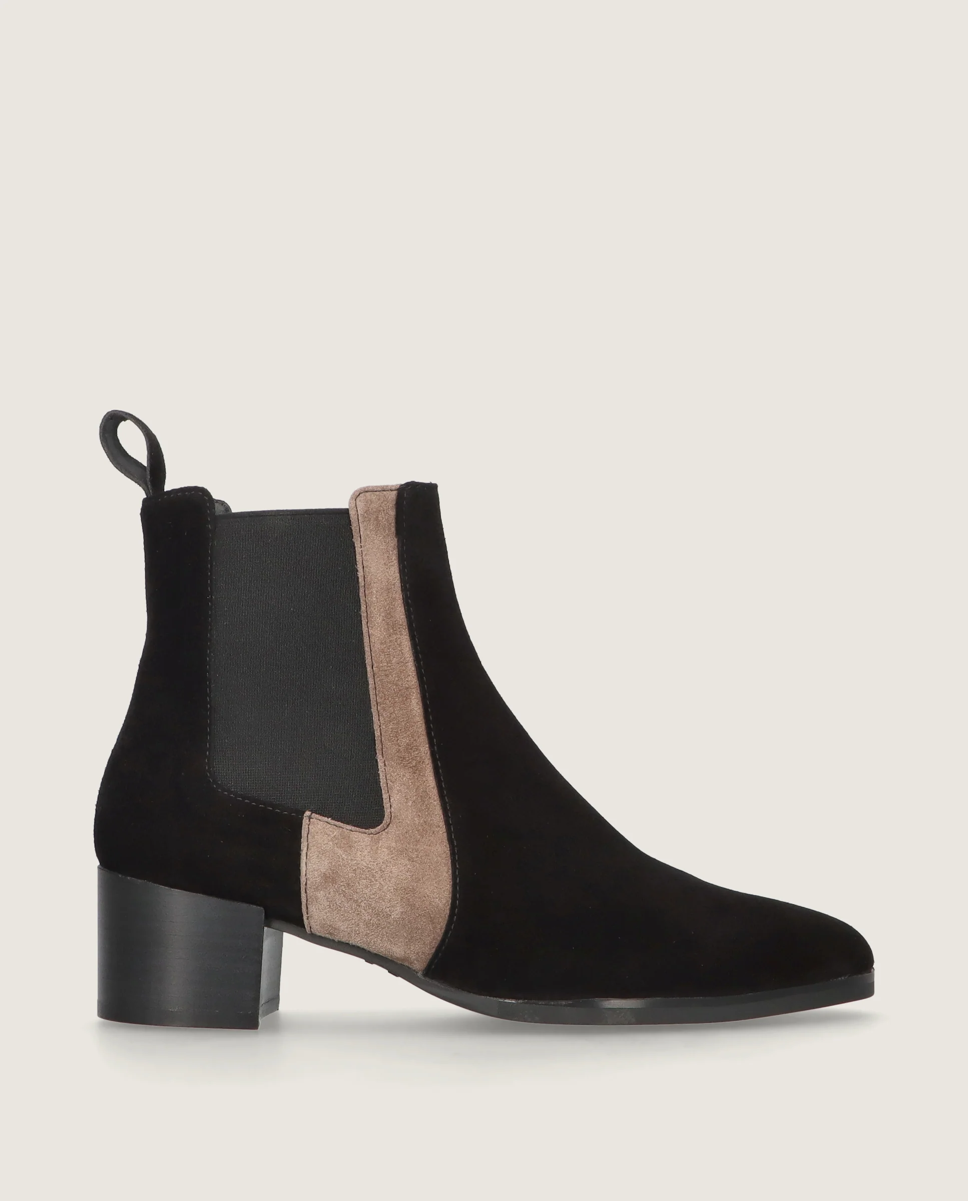 Botines Sharon Negros Ante - Image 3