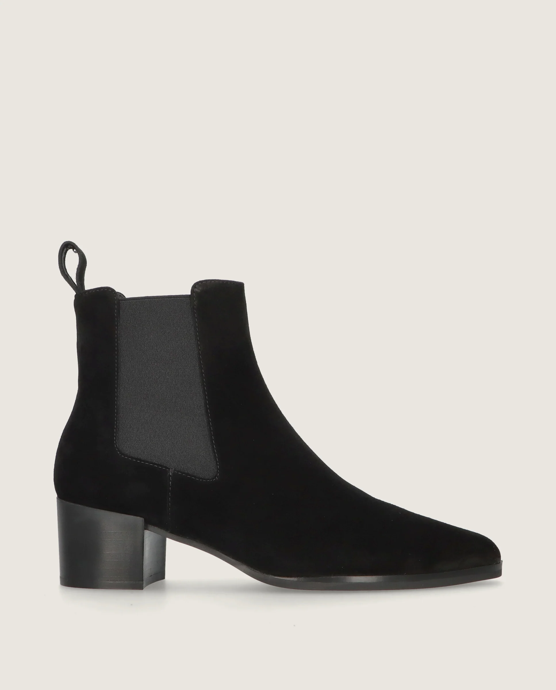 Botines Sharon Negros Ante - Image 3