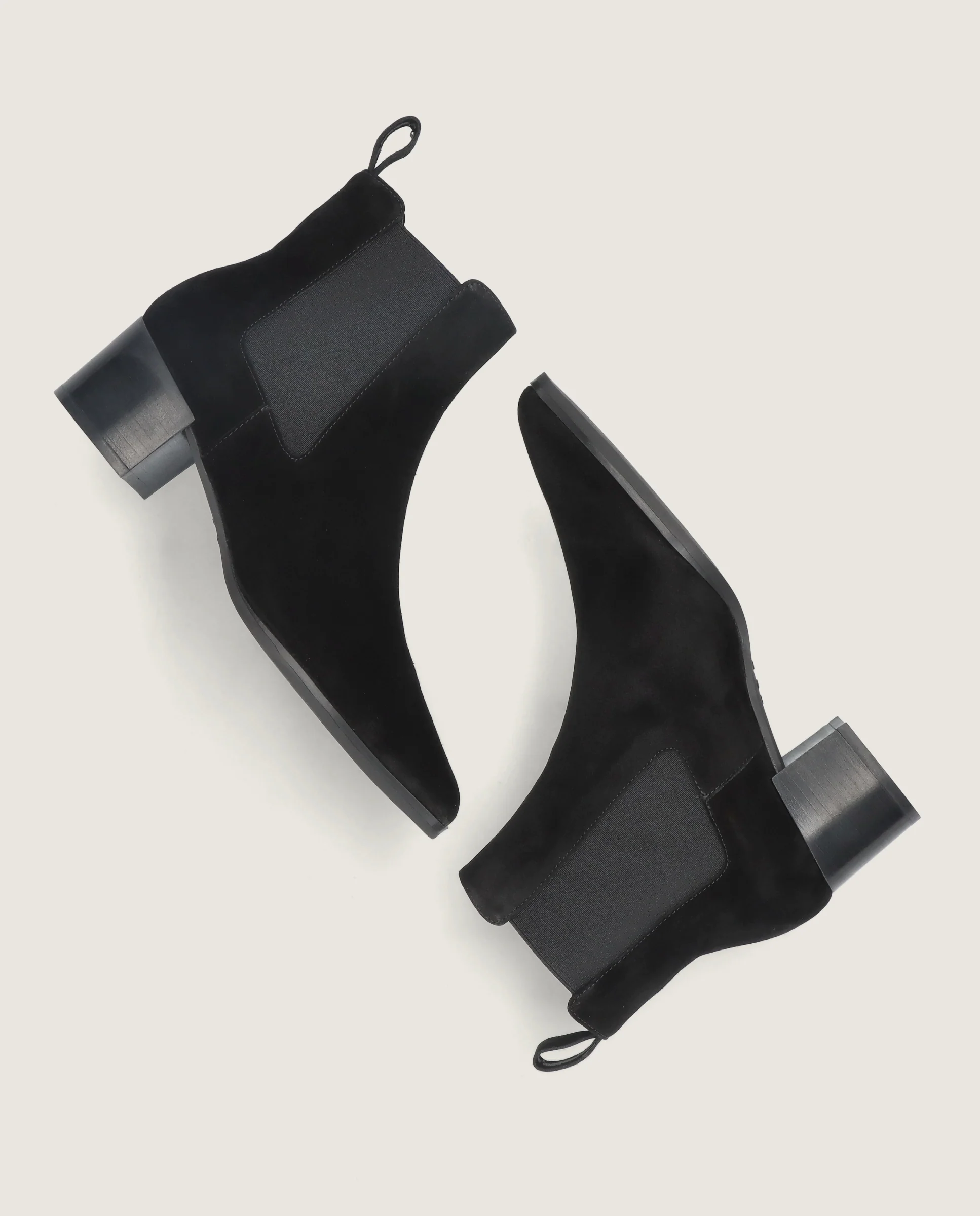 Botines Sharon Negros Ante - Image 4