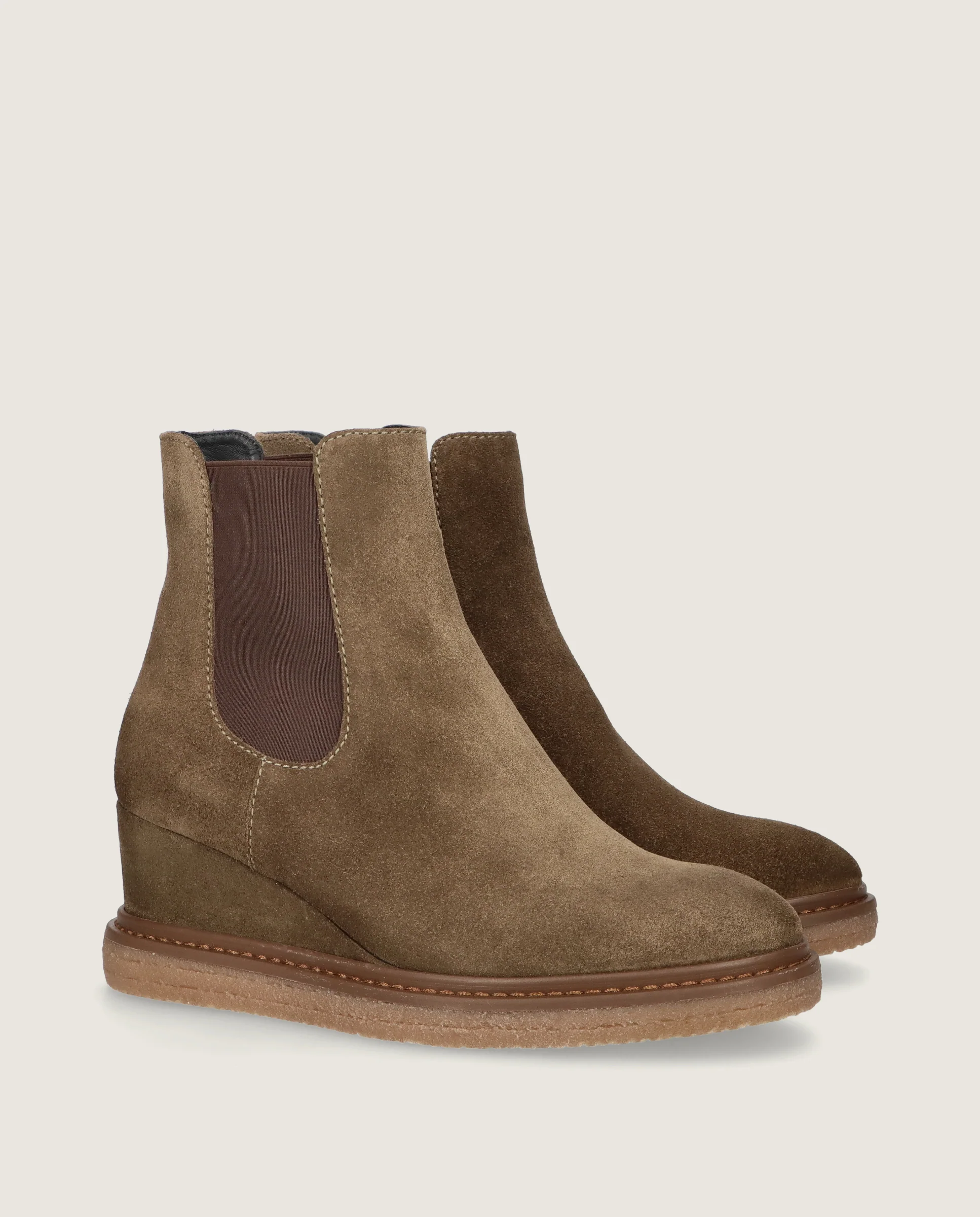 Botines Vania Verdes Ante