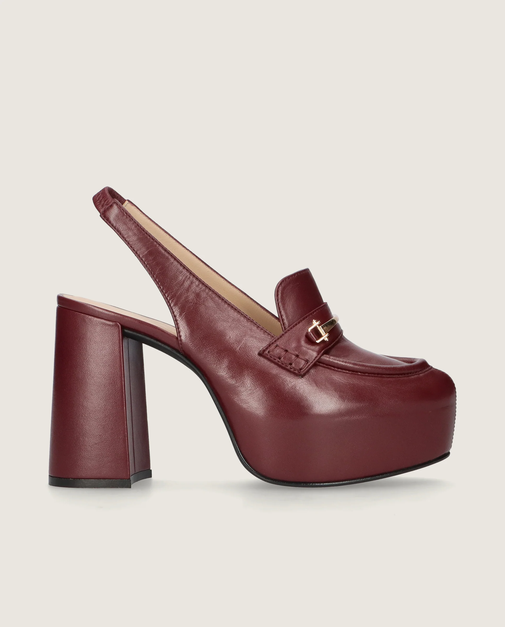 Loafers Anna Rojos Piel - Image 3