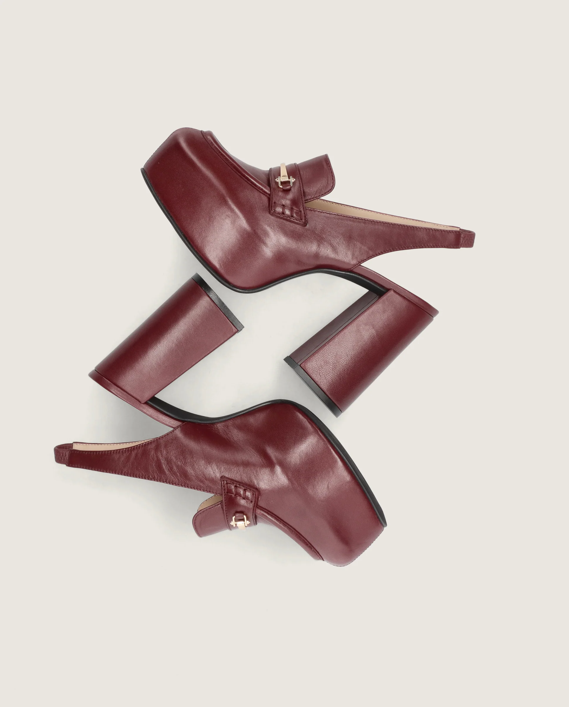 Loafers Anna Rojos Piel - Image 4