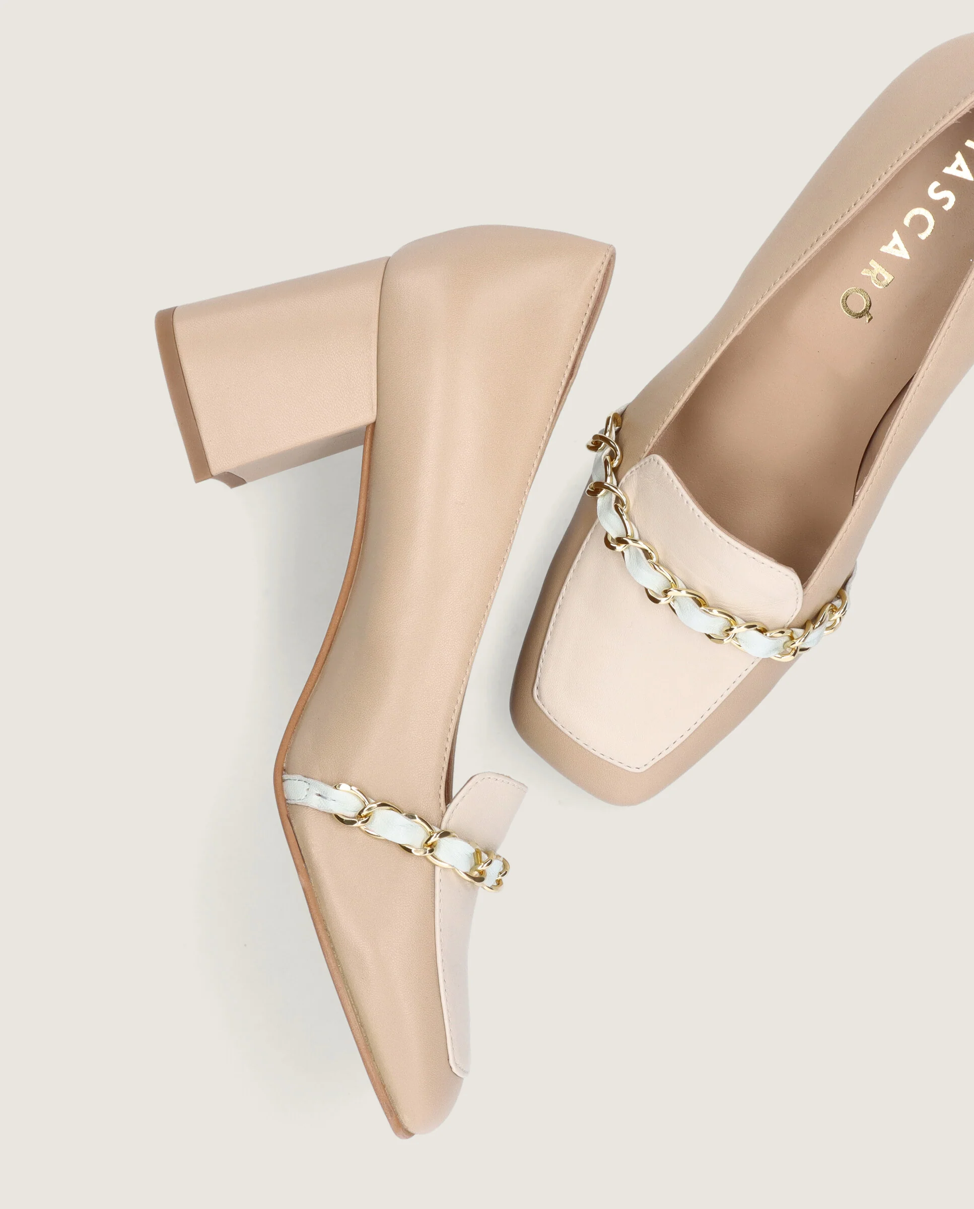 Loafers Anuk Beiges Piel - Image 5