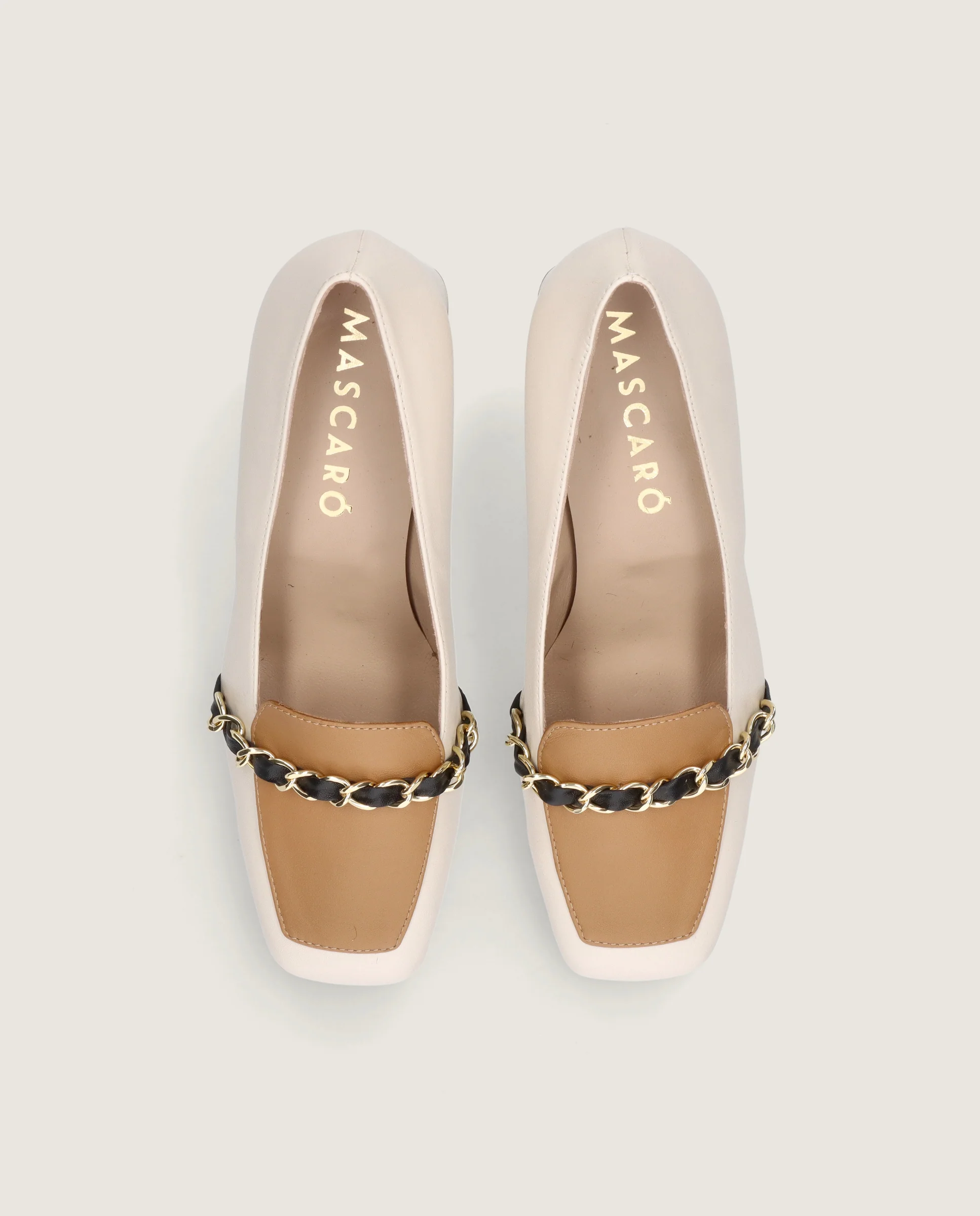Loafers Anuk Blancos Piel - Image 2