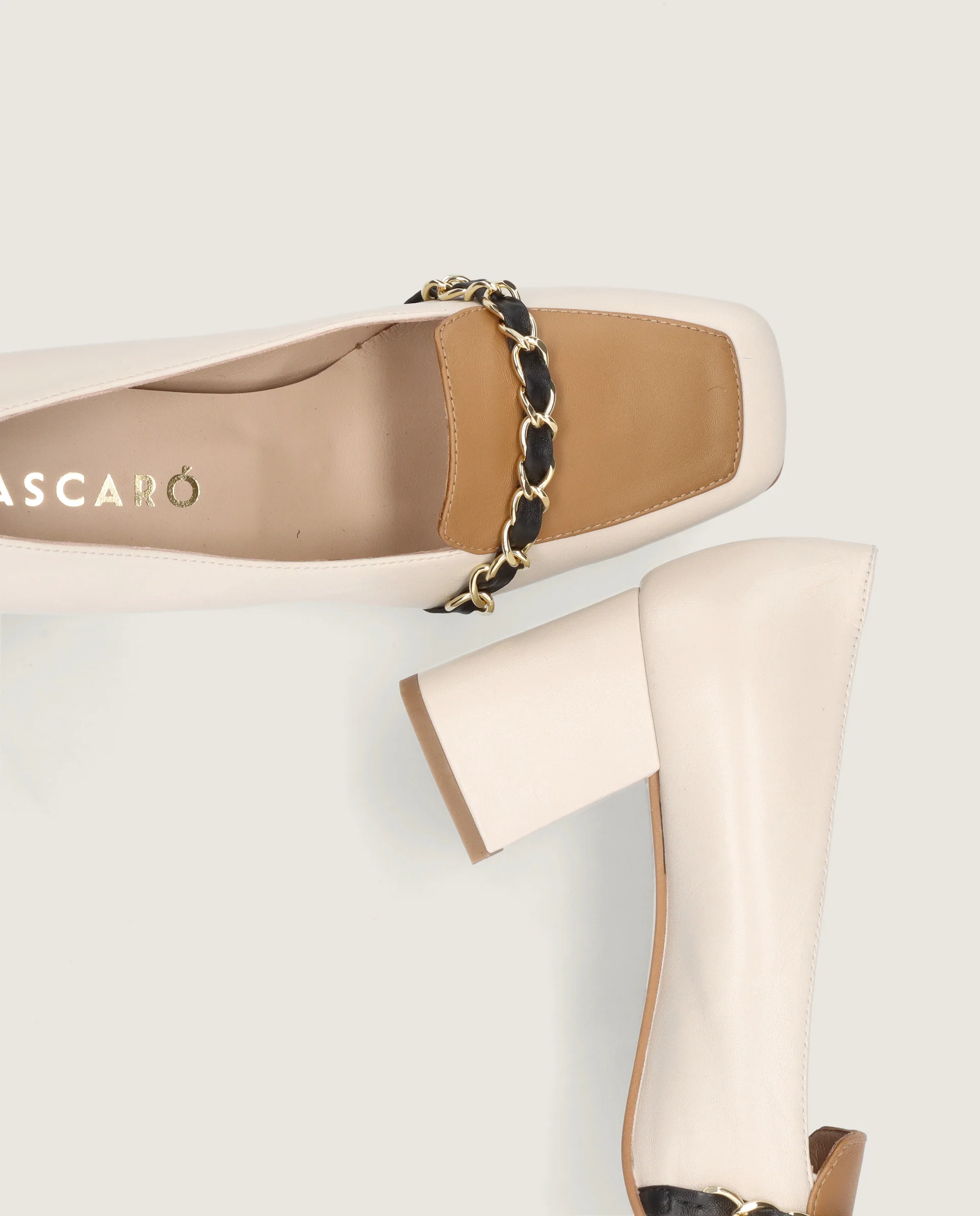 Loafers Anuk Blancos Piel - Image 4