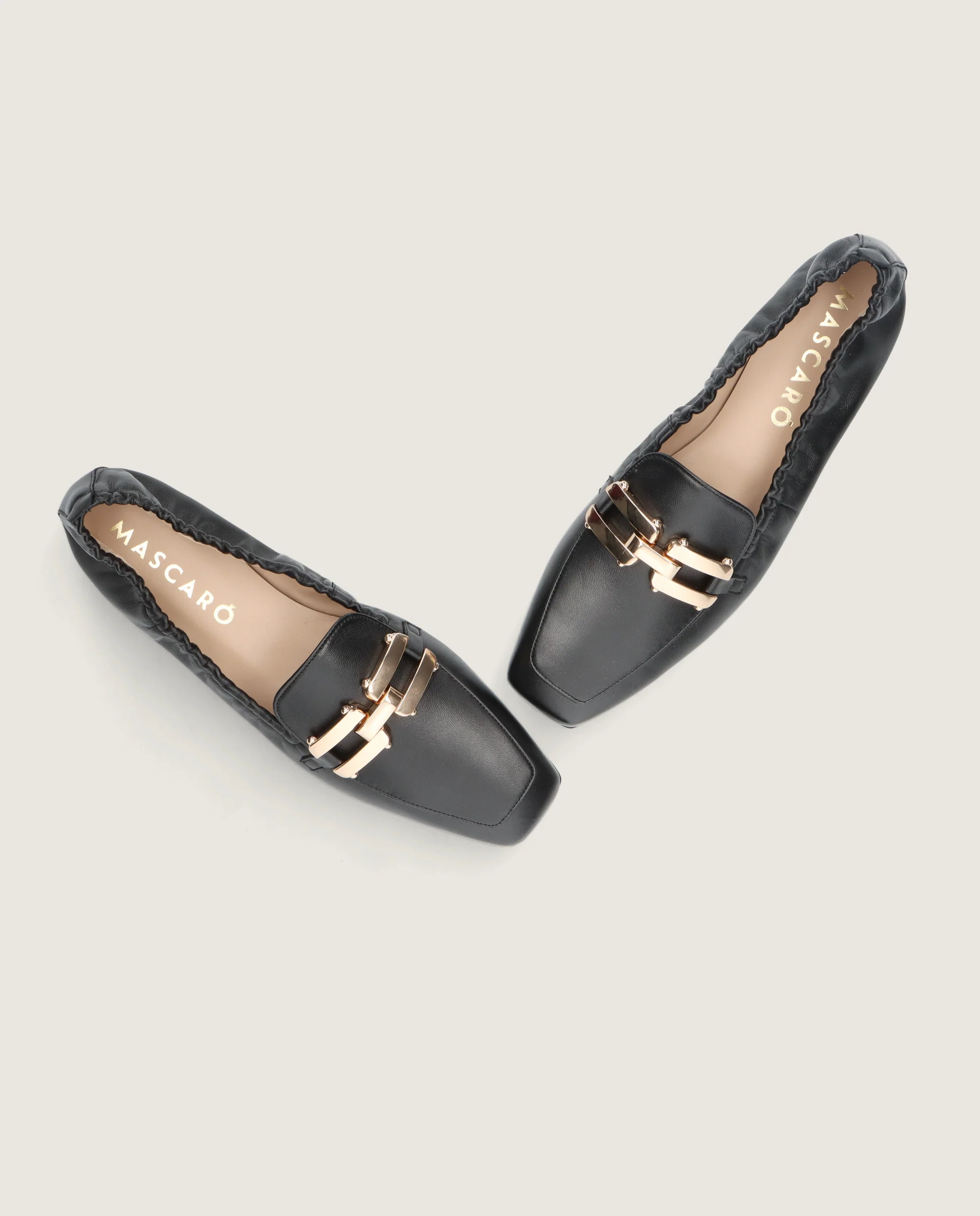 Loafers Camille Negros Piel - Image 5