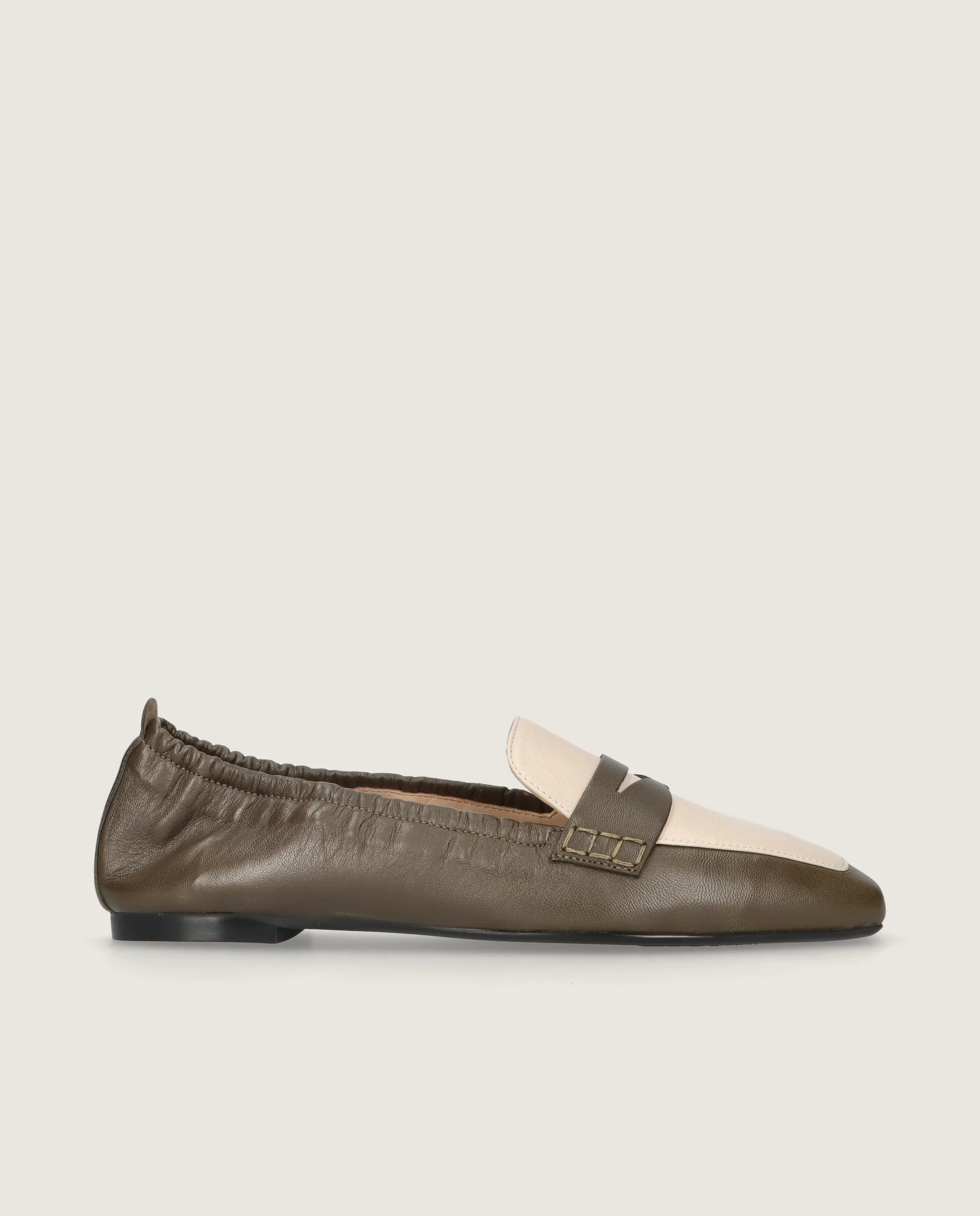 Loafers Camille Verdes Piel - Image 3