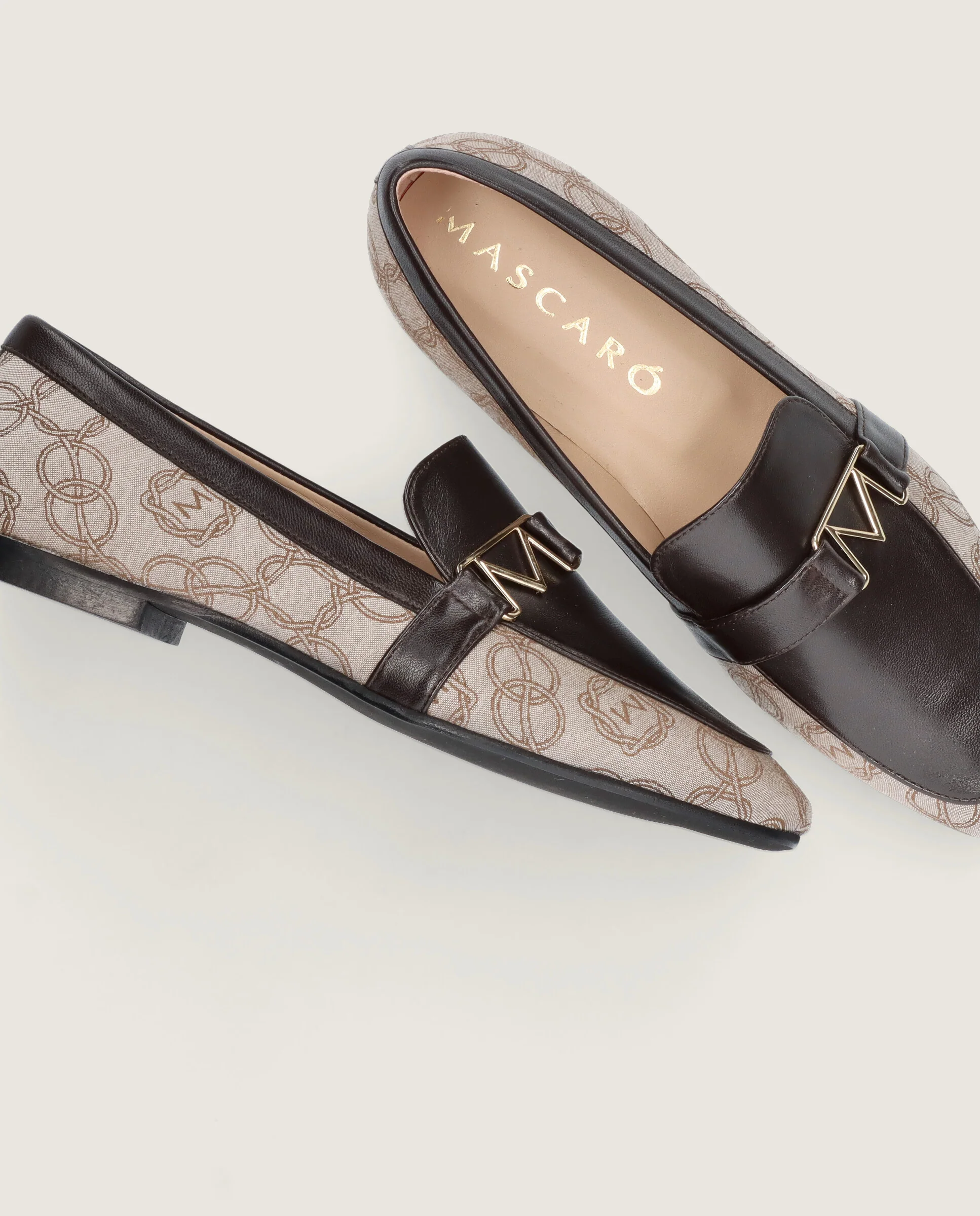 Loafers Fede Marrones Tejidos - Image 4