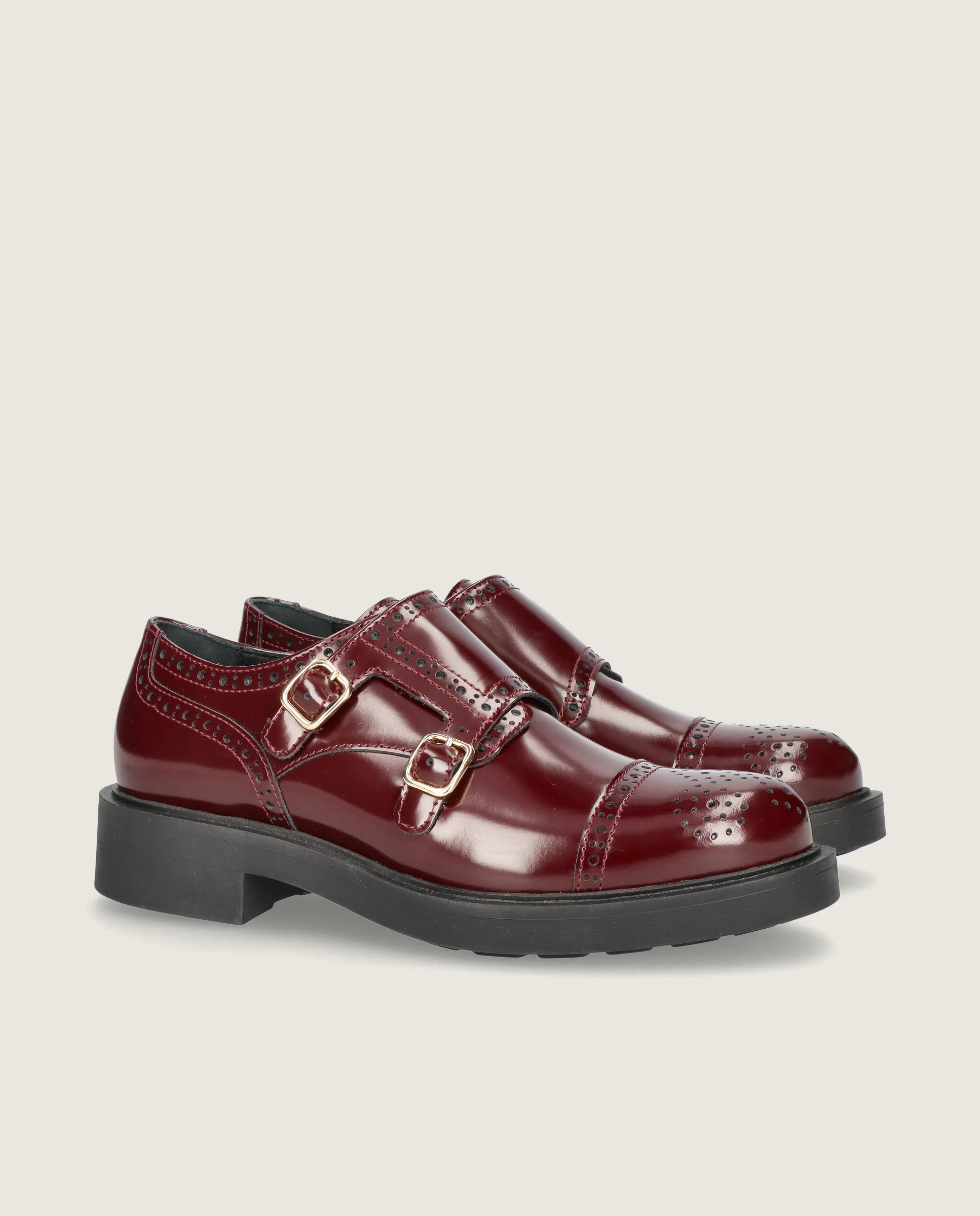 Loafers Gina Rojos Piel