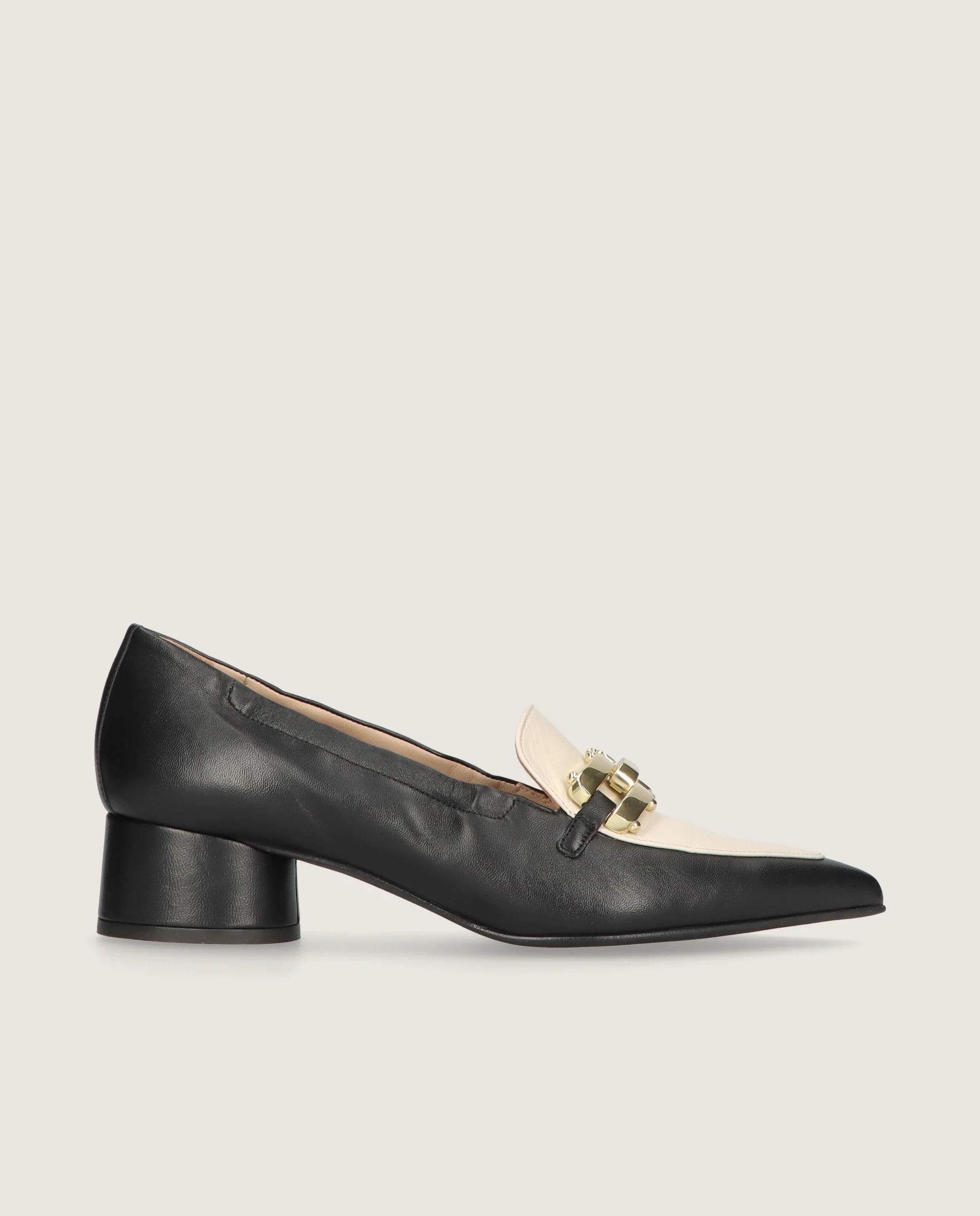 Loafers Holly Negros Piel - Image 3