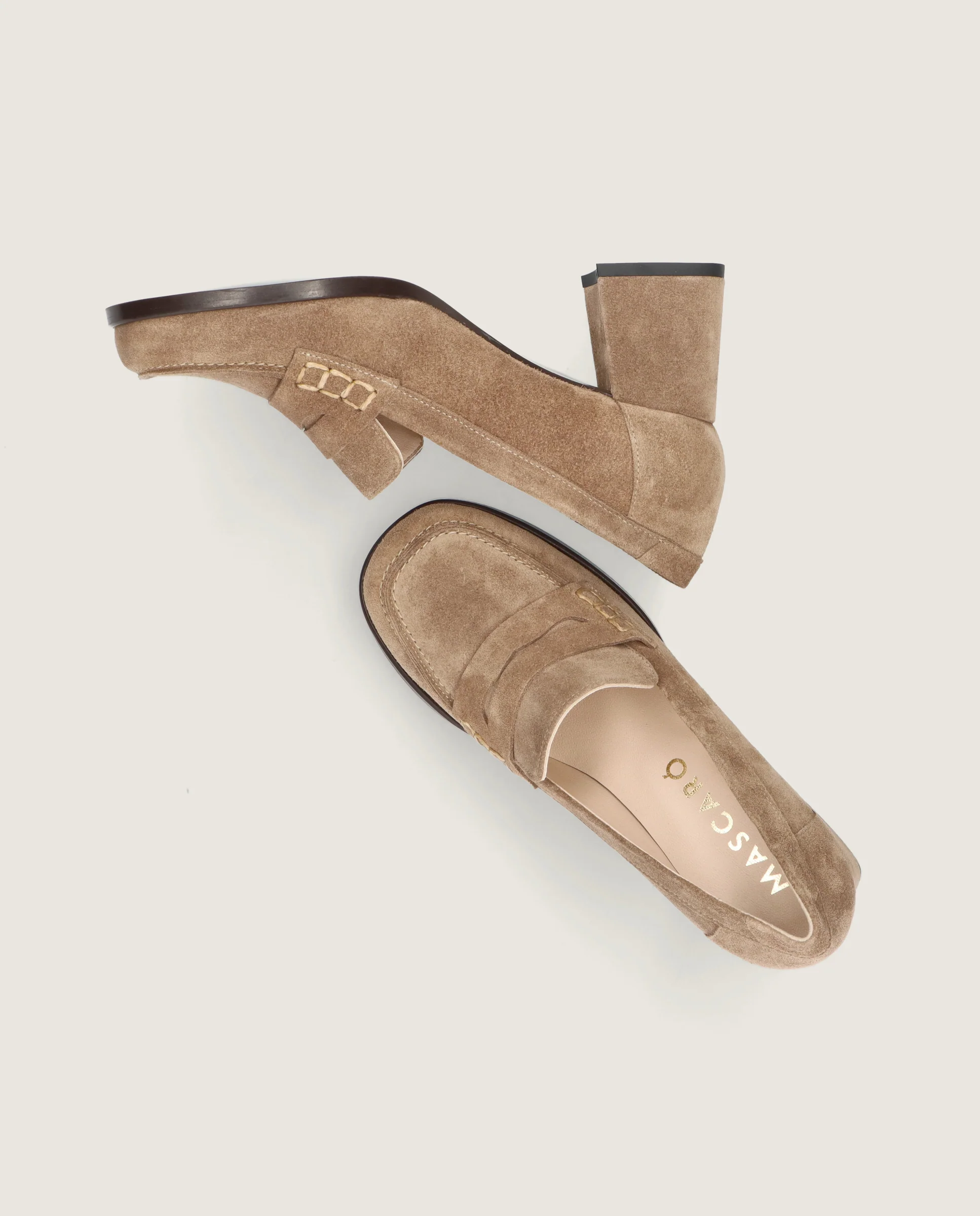 Loafers Talia Marrones Ante - Image 4