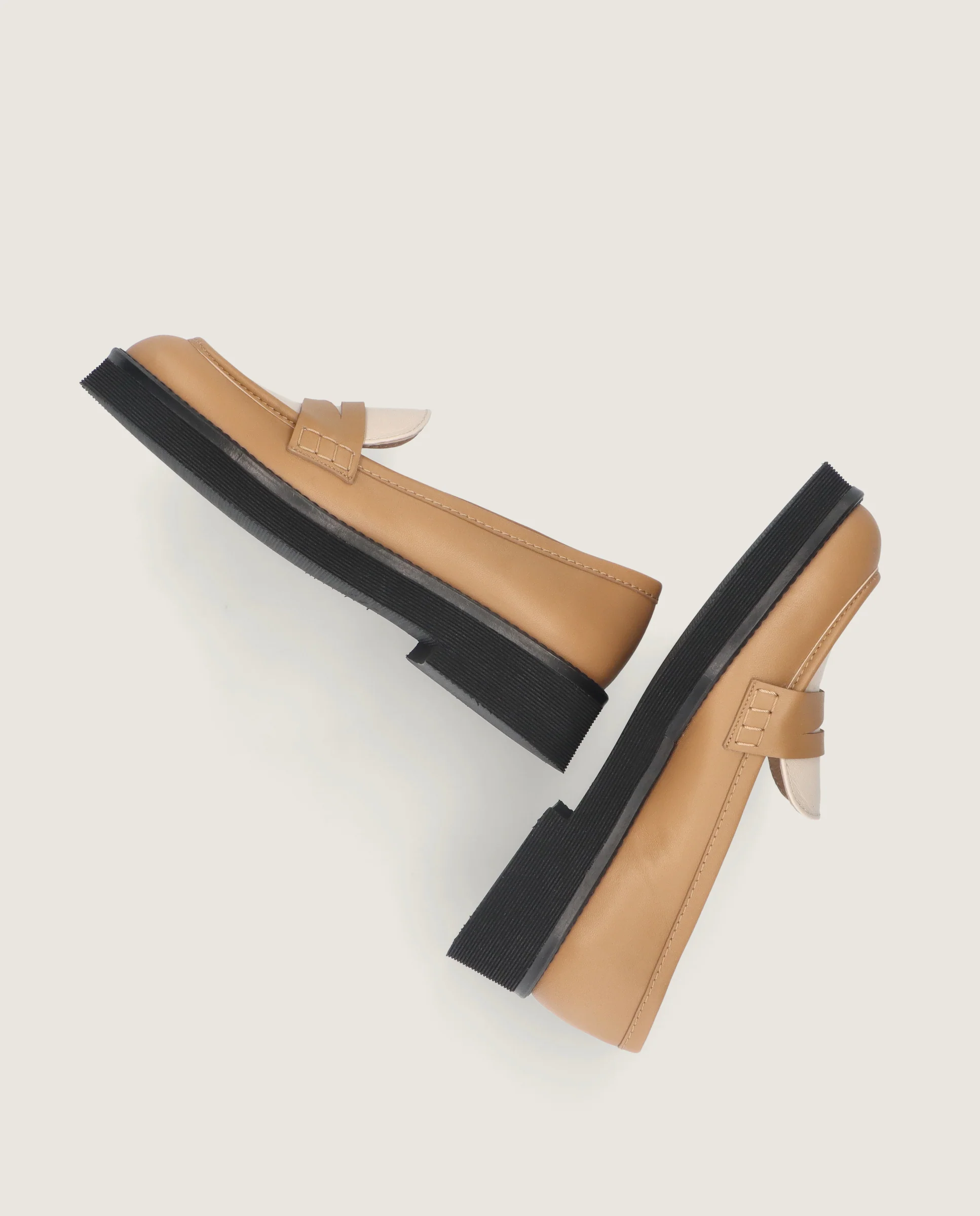 Loafers Terry Marrones Piel - Image 4