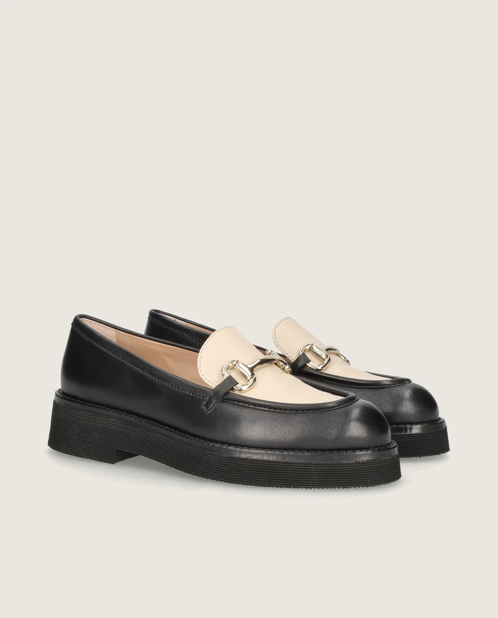 Loafers Terry Negros Piel