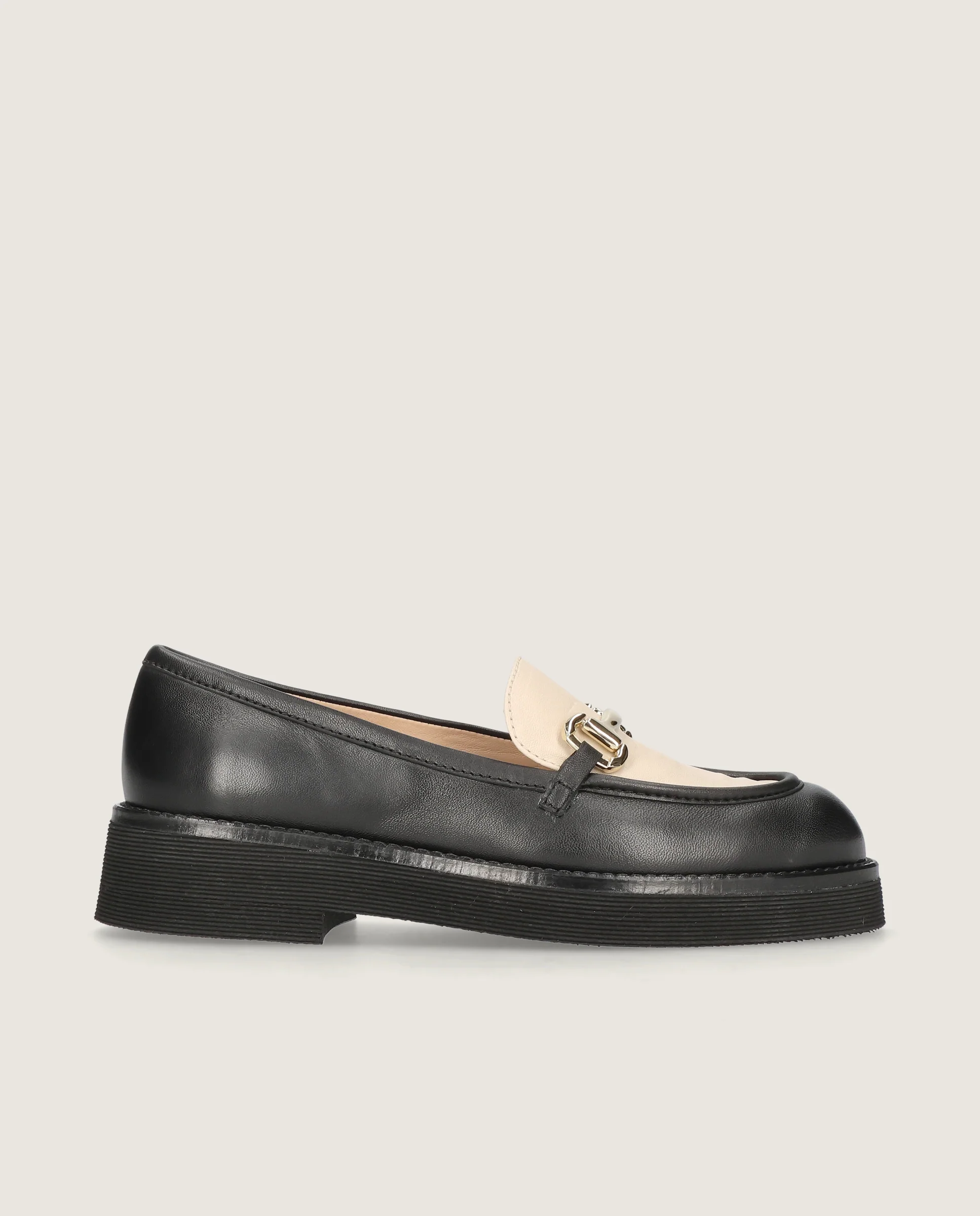 Loafers Terry Negros Piel - Image 3