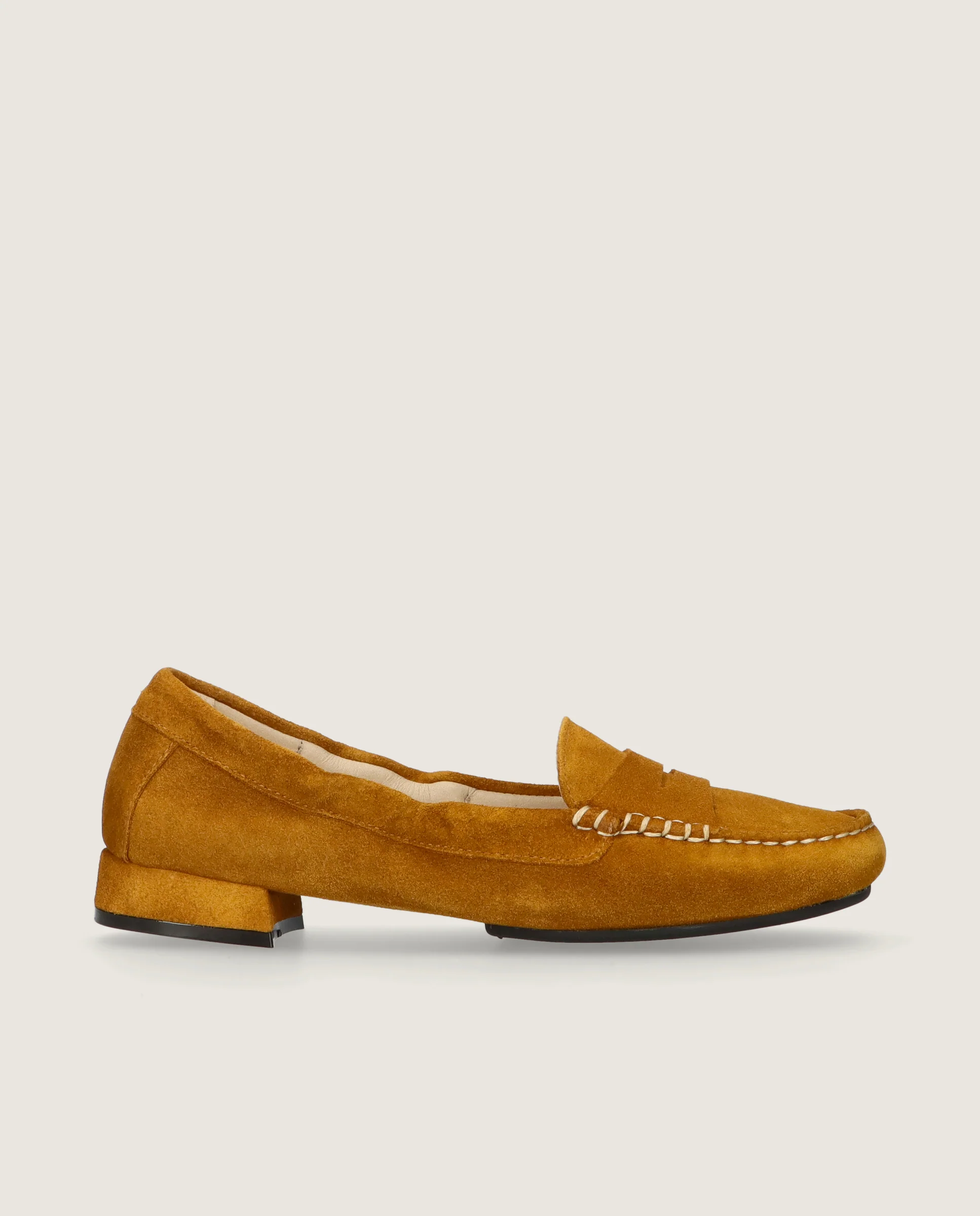 Mocasines Henrietta Amarillos Ante - Image 3