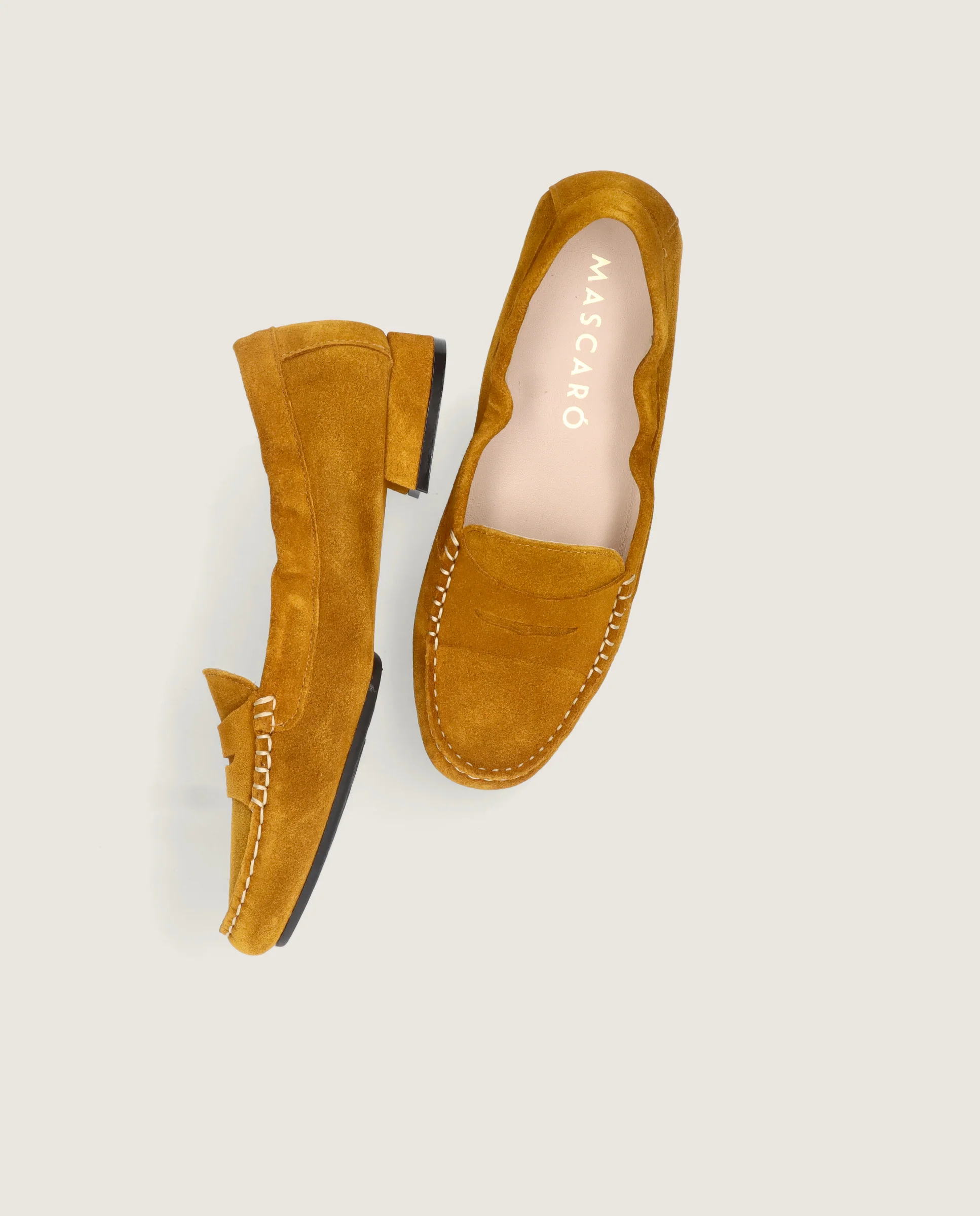 Mocasines Henrietta Amarillos Ante - Image 4