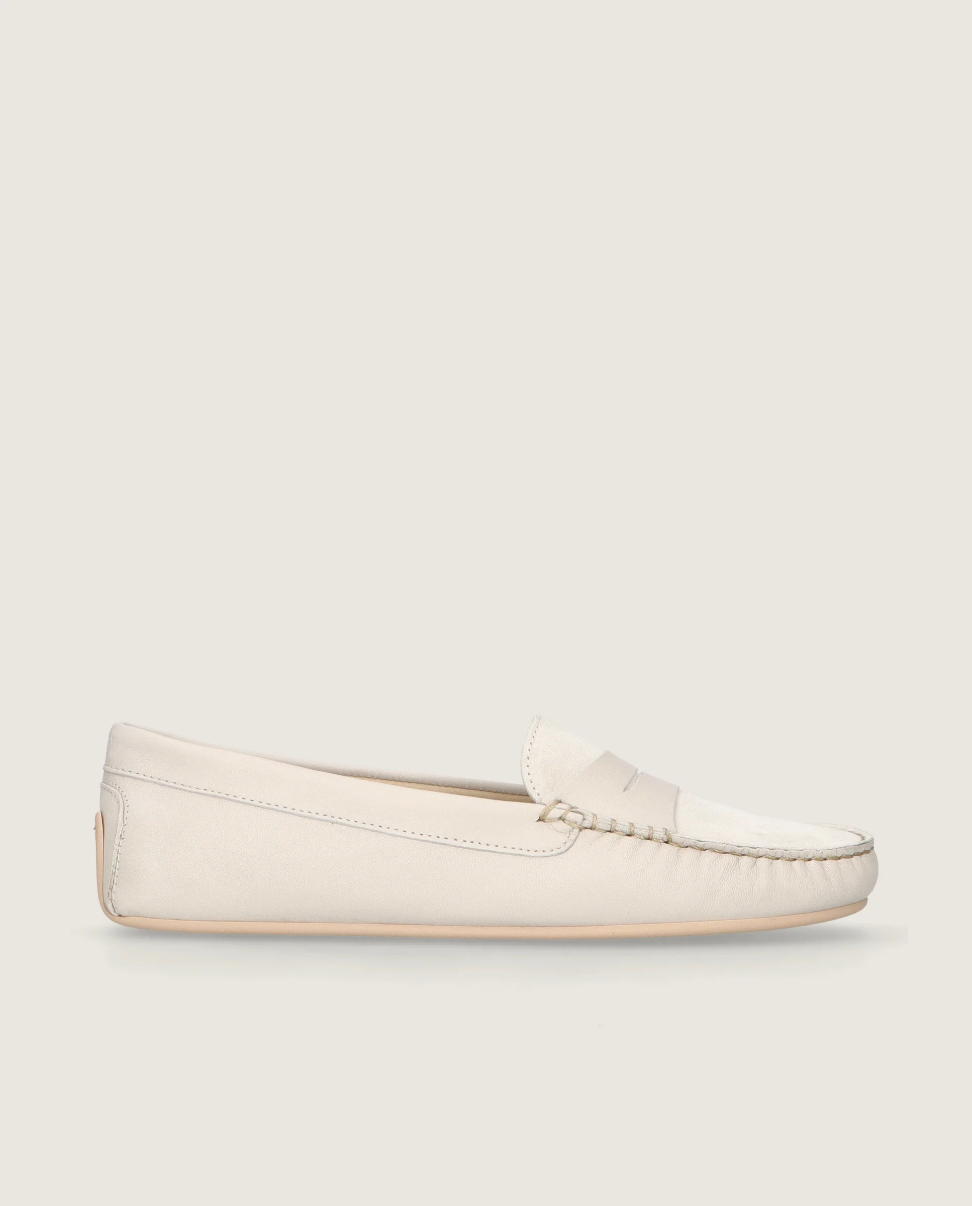 Mocasines Josephine Grises Piel - Image 3