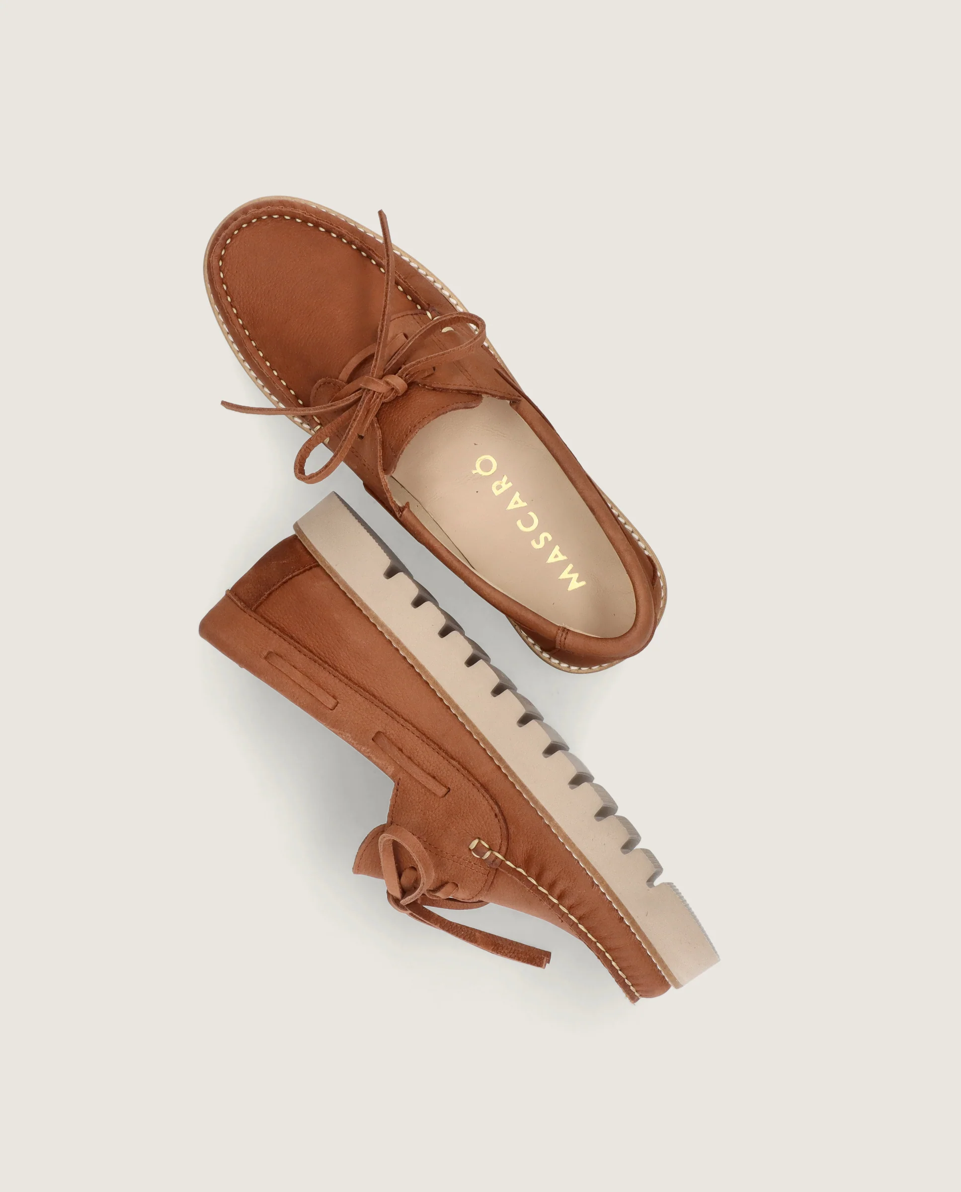 Mocasines Josephine Marrones Piel - Image 4