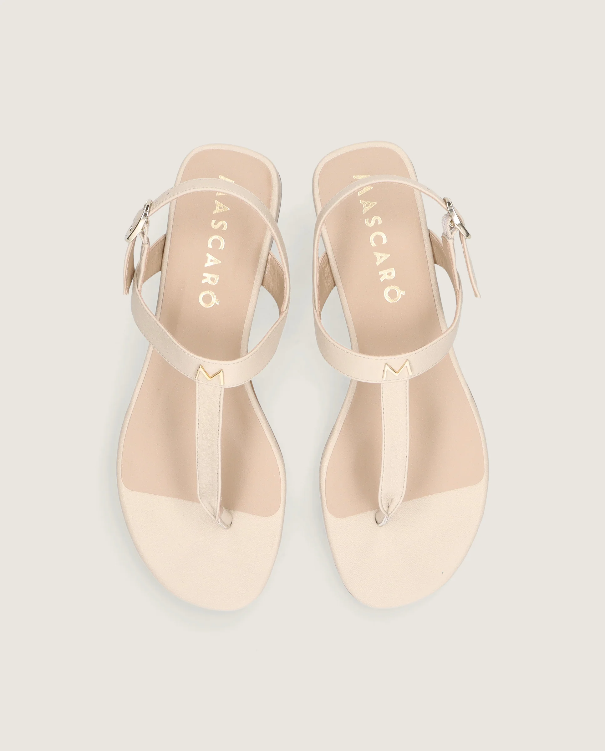 Sandalias Amelie Blancos Piel - Image 2