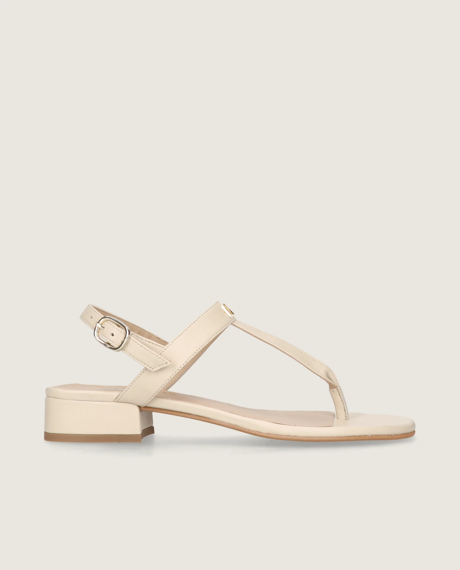 Sandalias Amelie Blancos Piel - Image 3