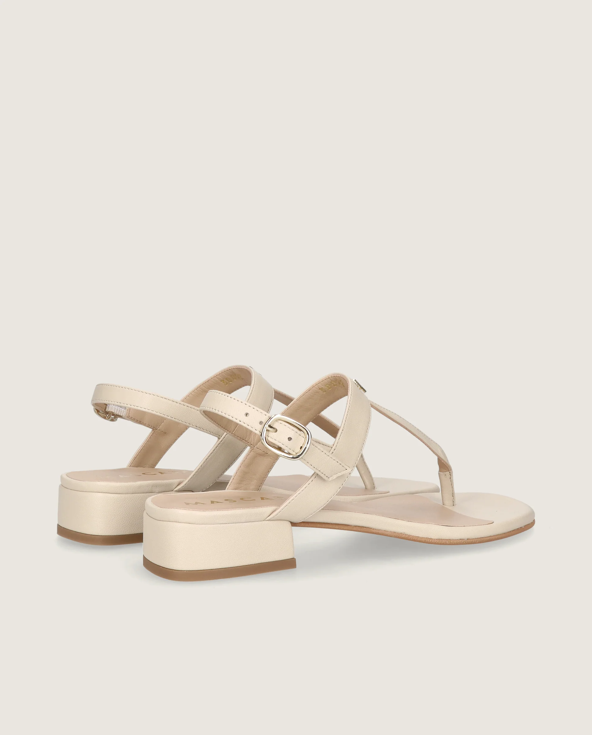 Sandalias Amelie Blancos Piel - Image 4