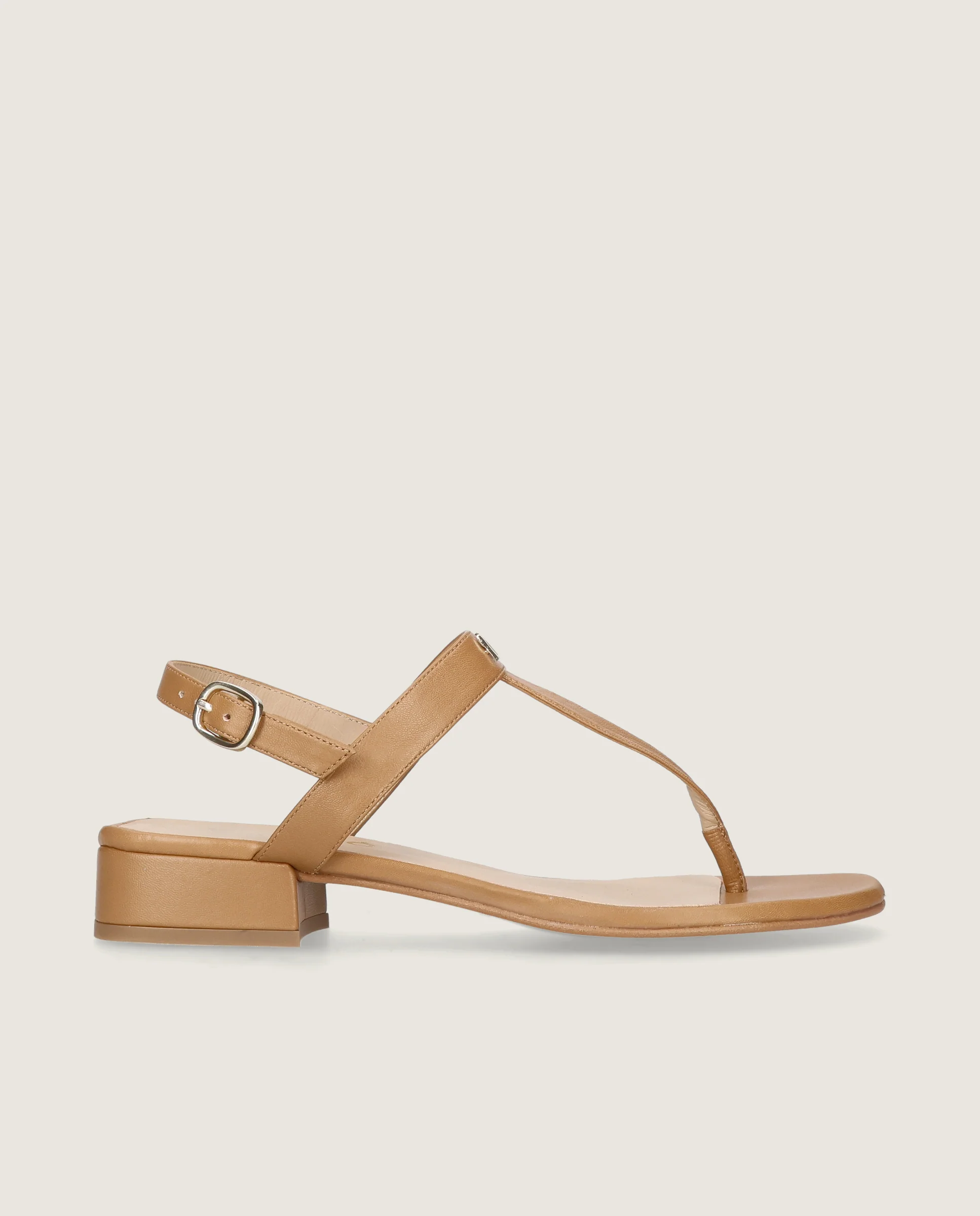 Sandalias Amelie Marrones Piel - Image 3