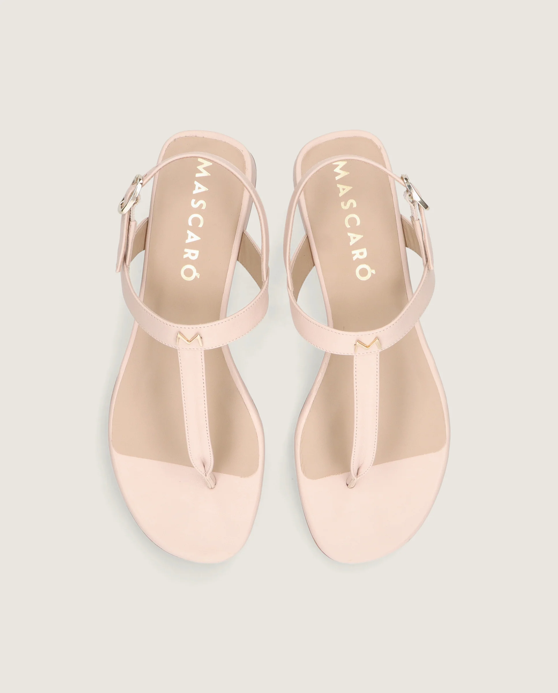 Sandalias Amelie Rosas Piel - Image 2