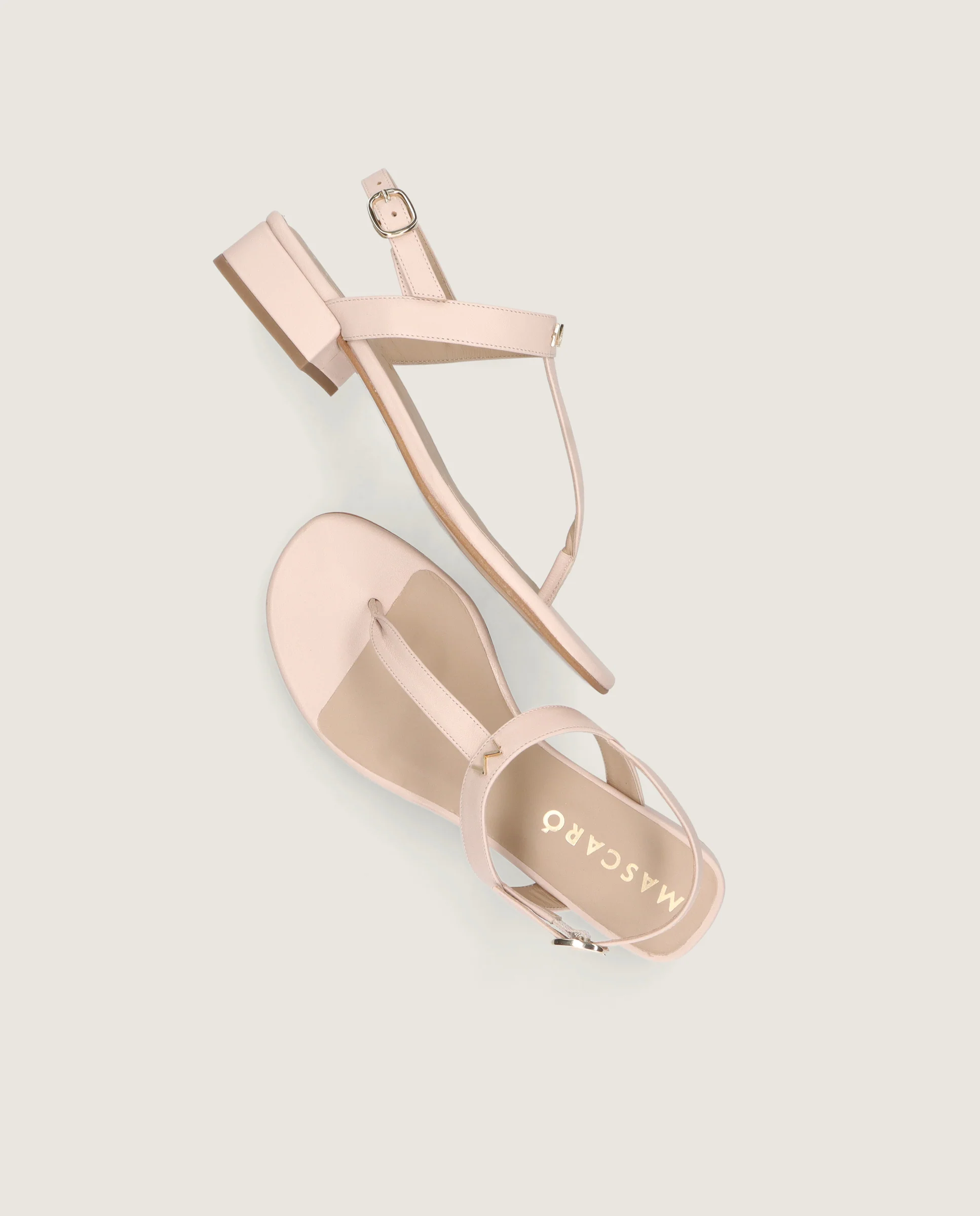 Sandalias Amelie Rosas Piel - Image 5