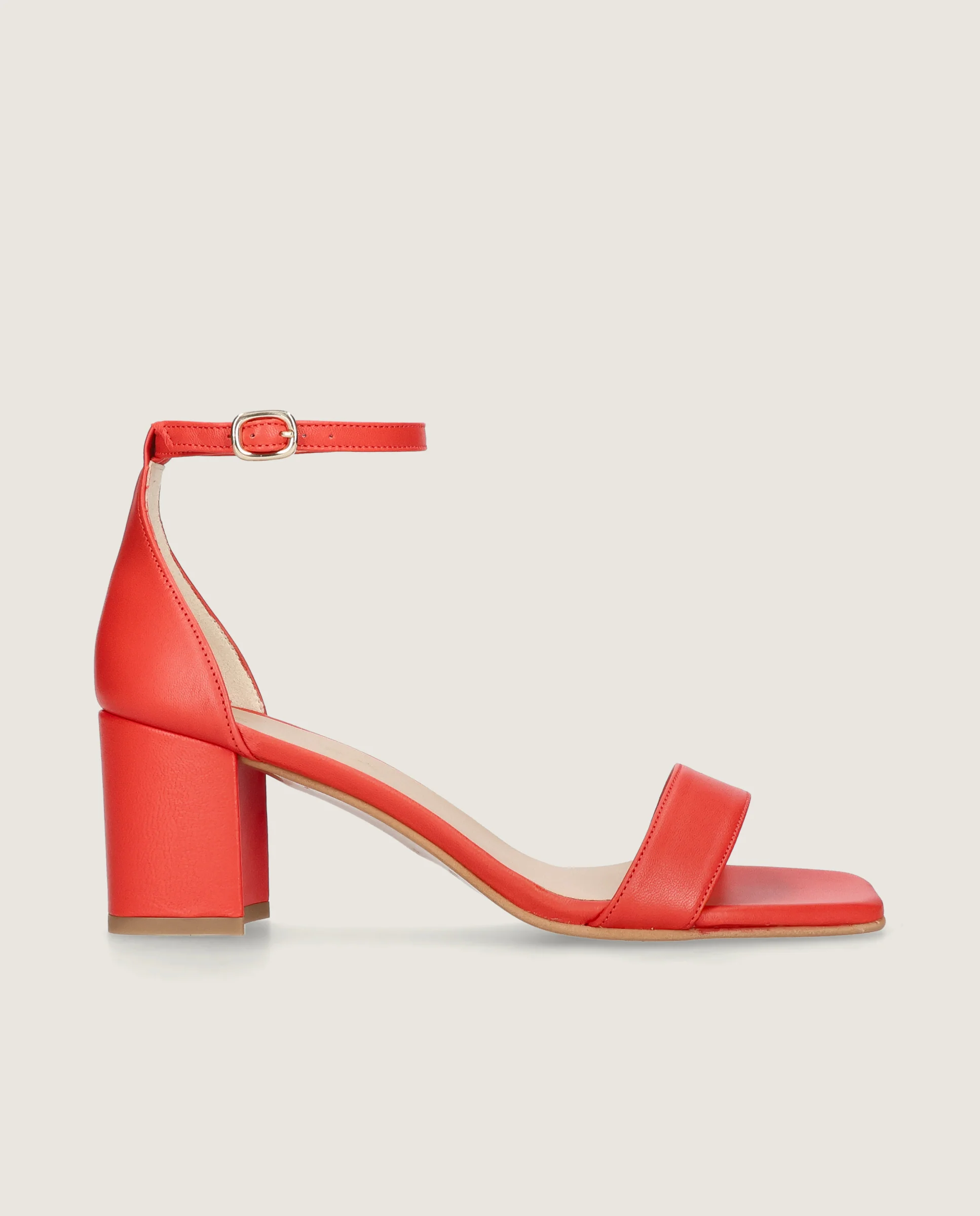 Sandalias Annie Rojos Piel - Image 3