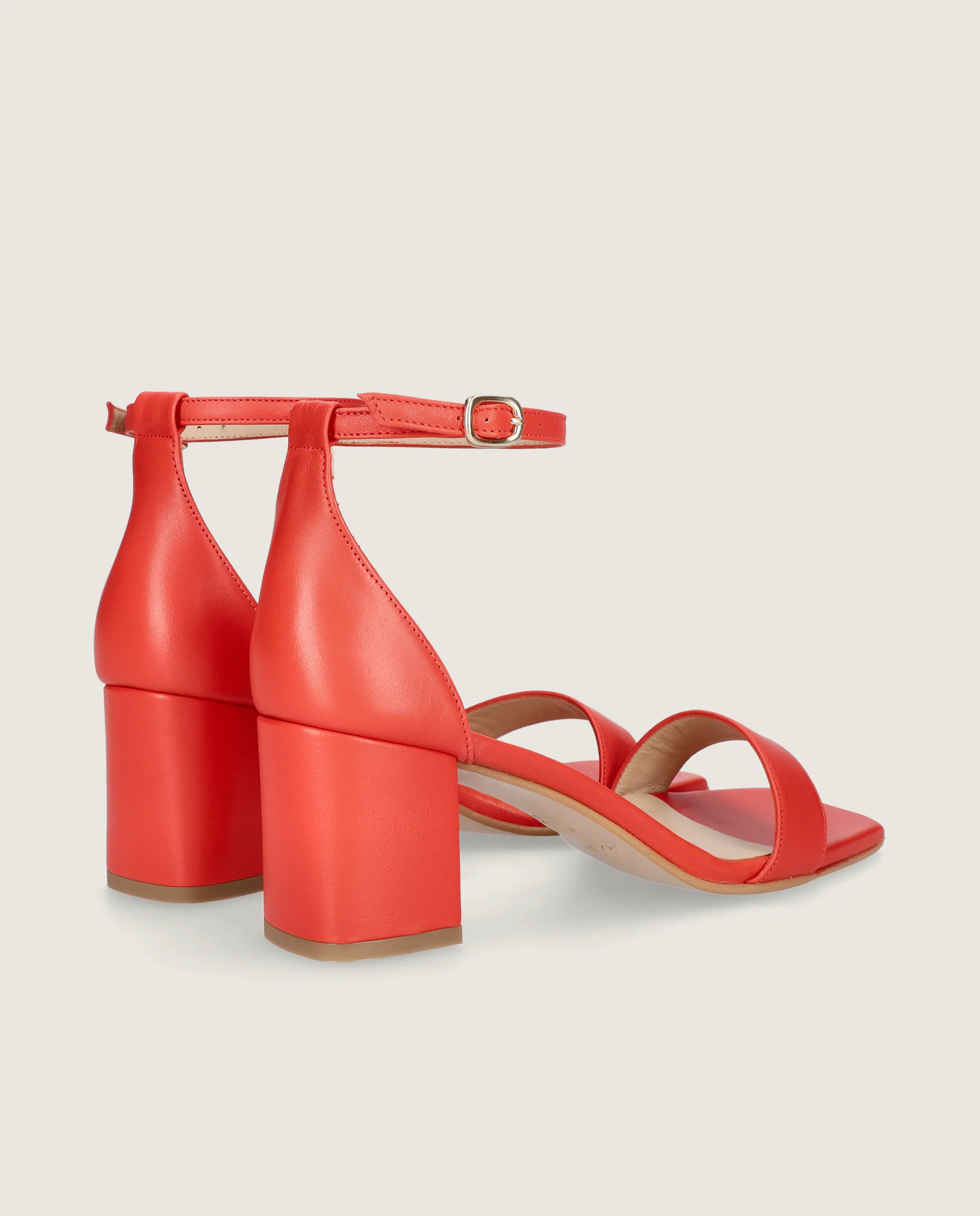Sandalias Annie Rojos Piel - Image 4