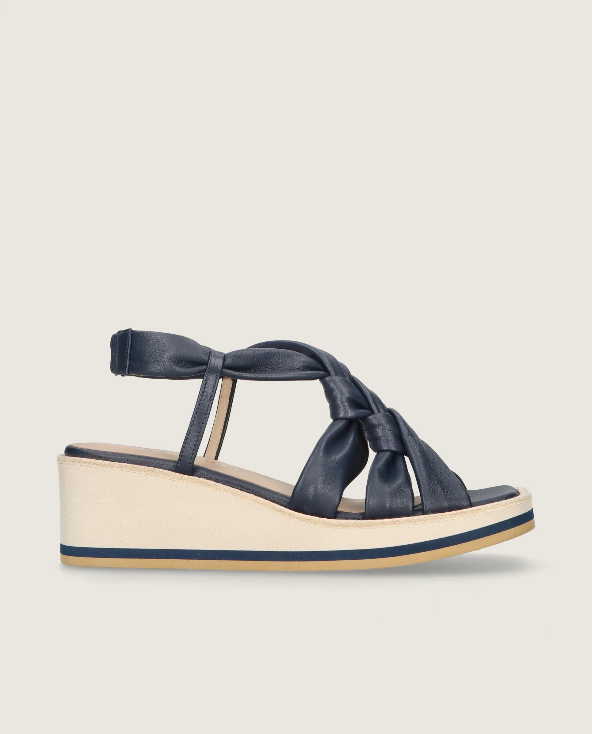 Sandalias Ariana Azules Piel - Image 3