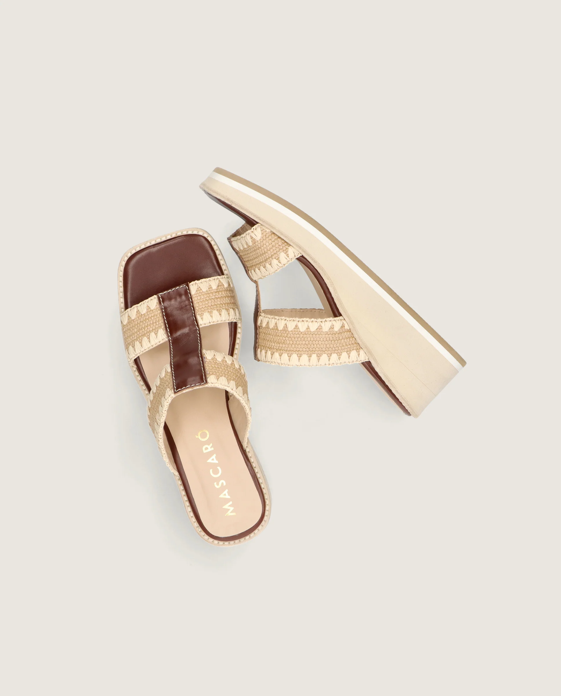 Sandalias Ariana Marrones Piel - Image 5