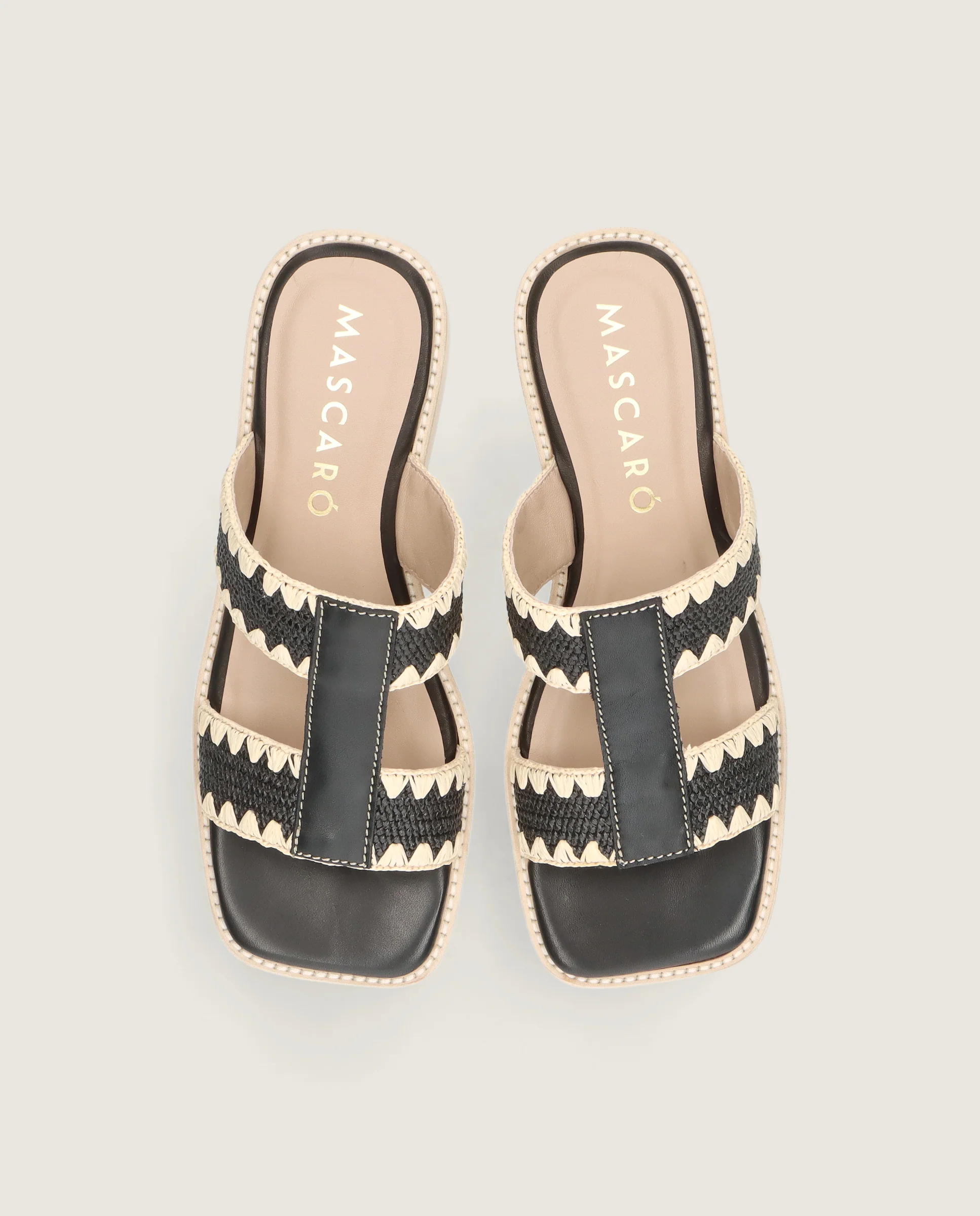 Sandalias Ariana Negros Piel - Image 2
