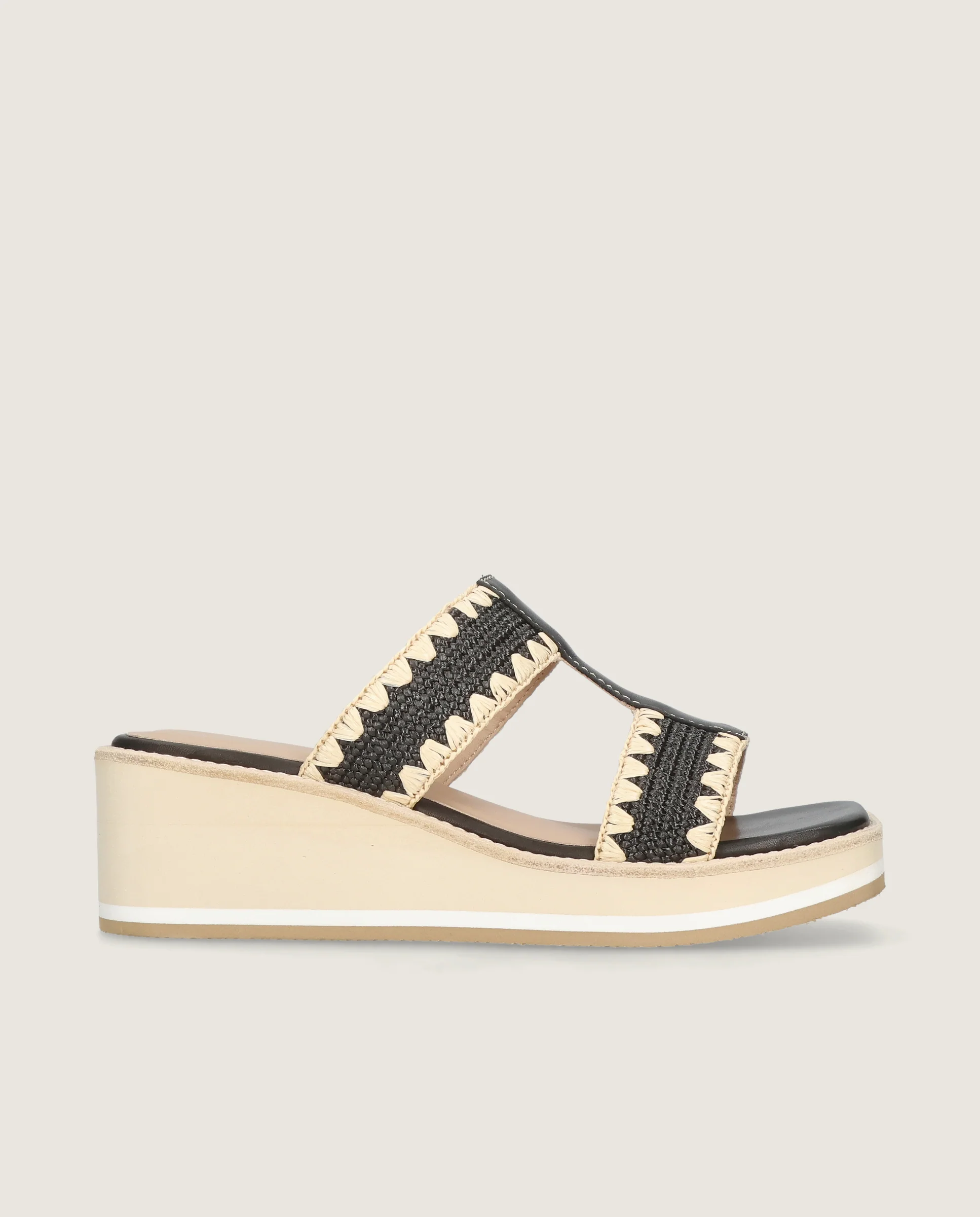 Sandalias Ariana Negros Piel - Image 3
