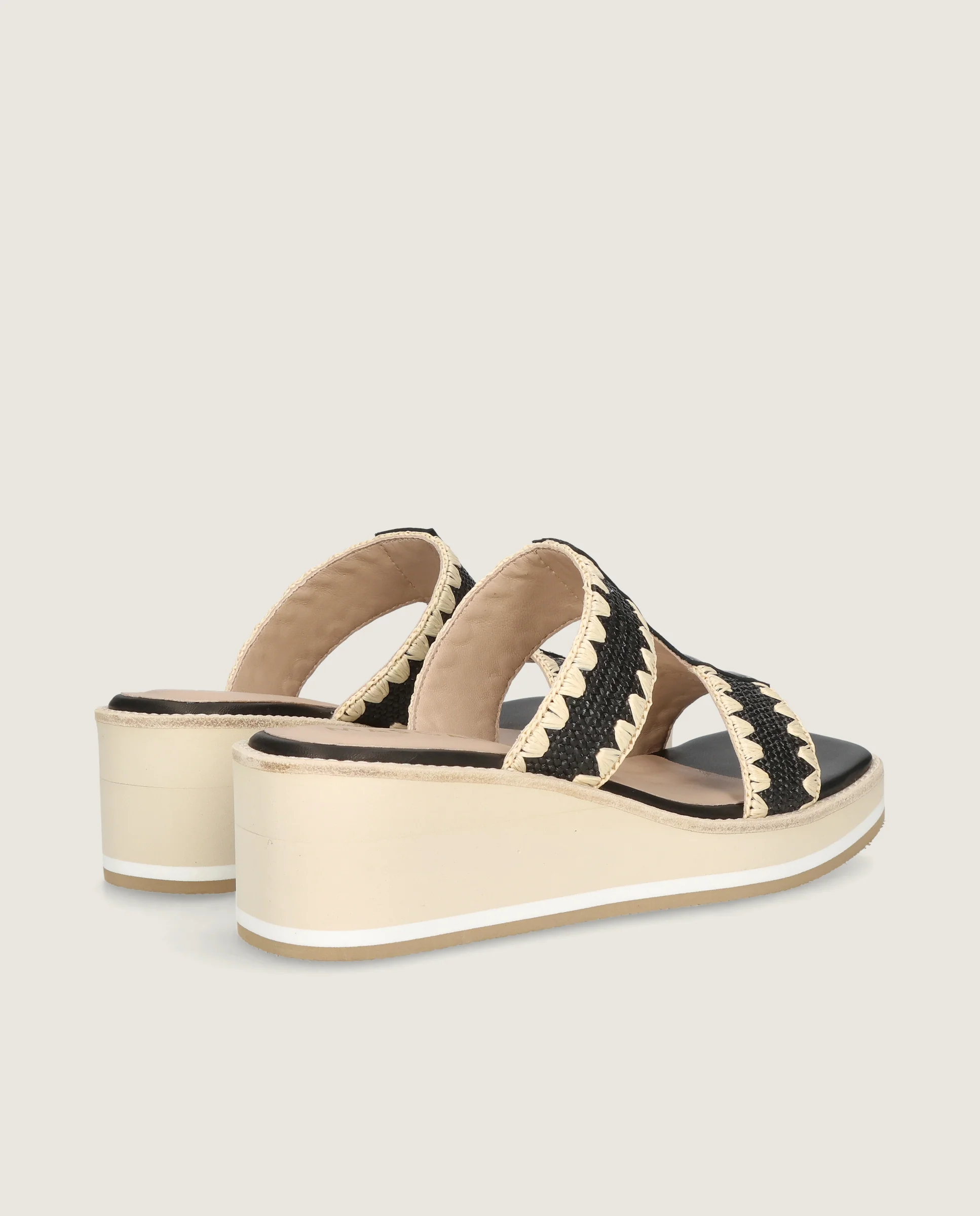Sandalias Ariana Negros Piel - Image 4