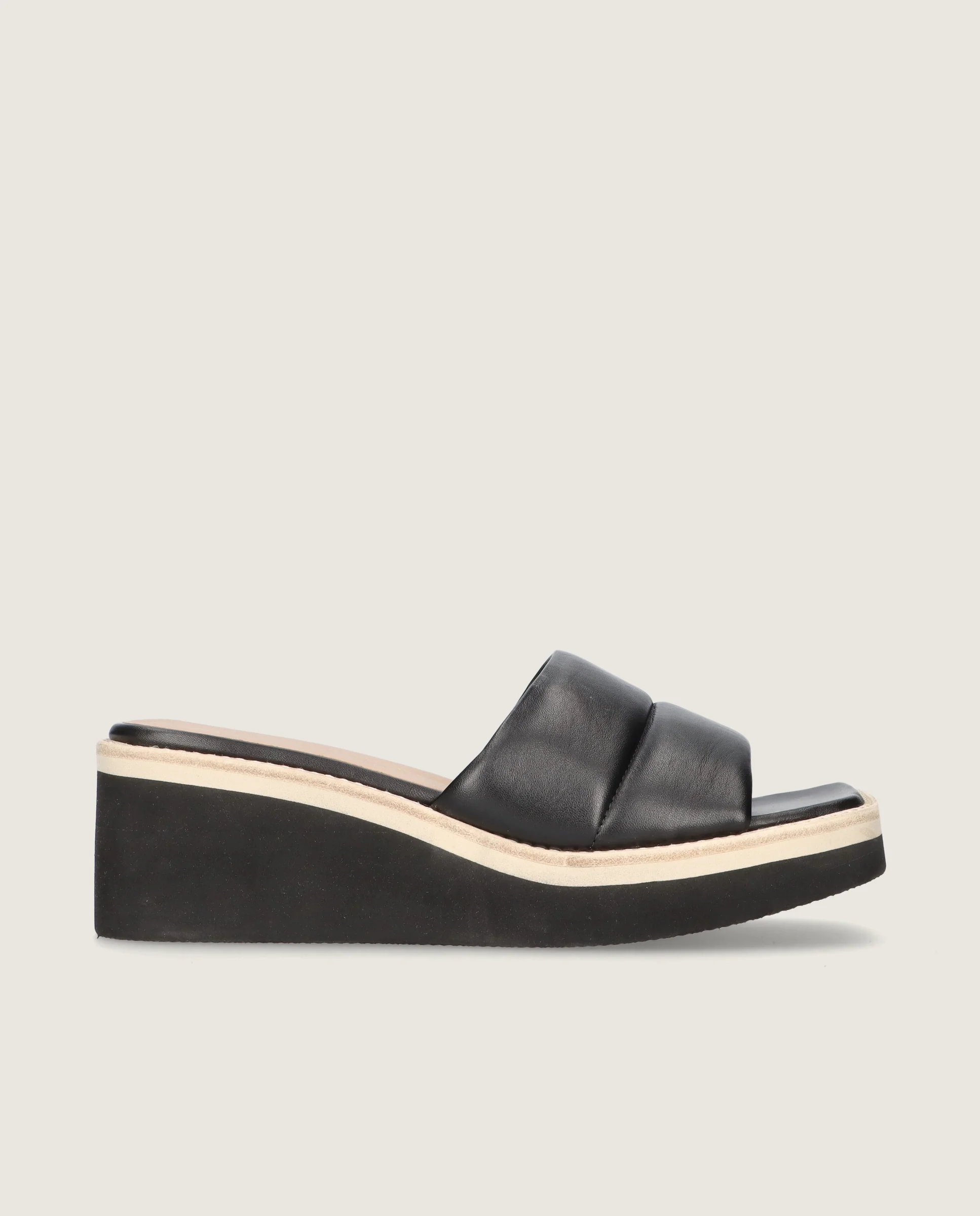 Sandalias Ariana Negros Piel - Image 3