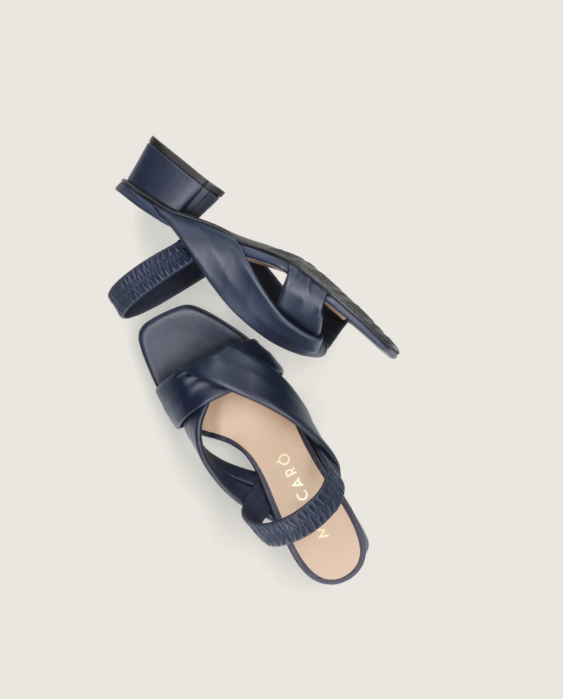 Sandalias Cannes Azules Piel - Image 4