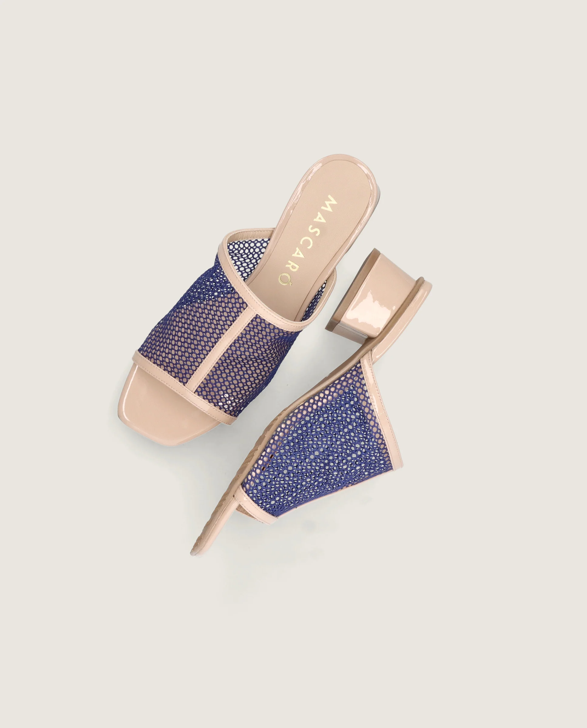 Sandalias Cannes Azules Tejidos - Image 4
