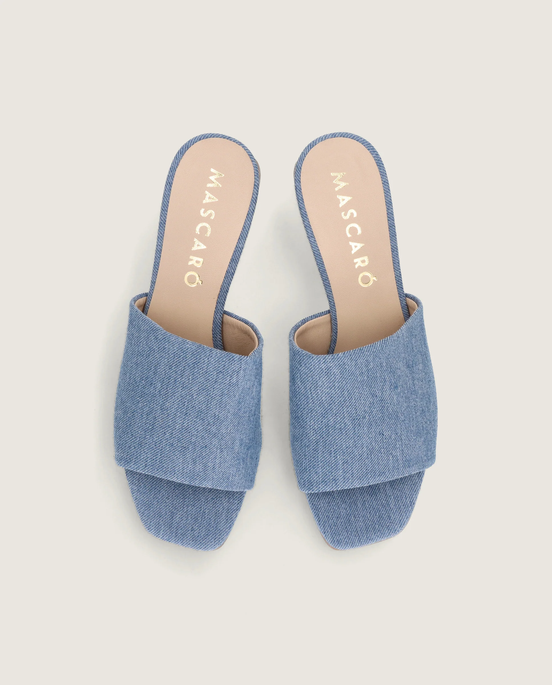 Sandalias Cannes Azules Tejidos - Image 2