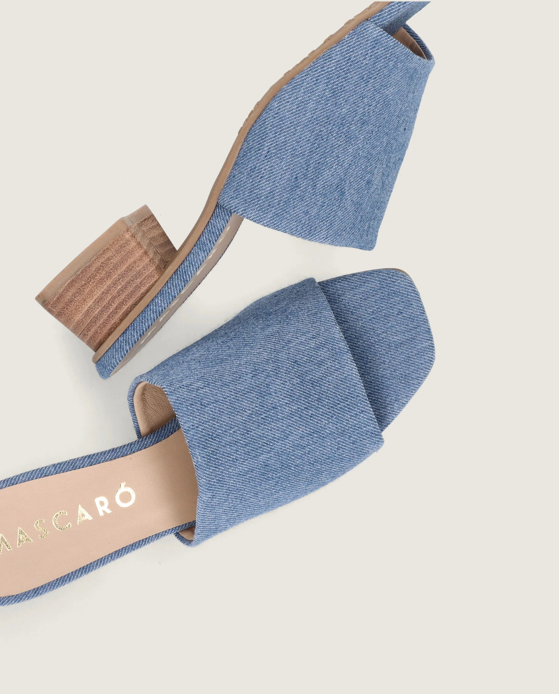 Sandalias Cannes Azules Tejidos - Image 4