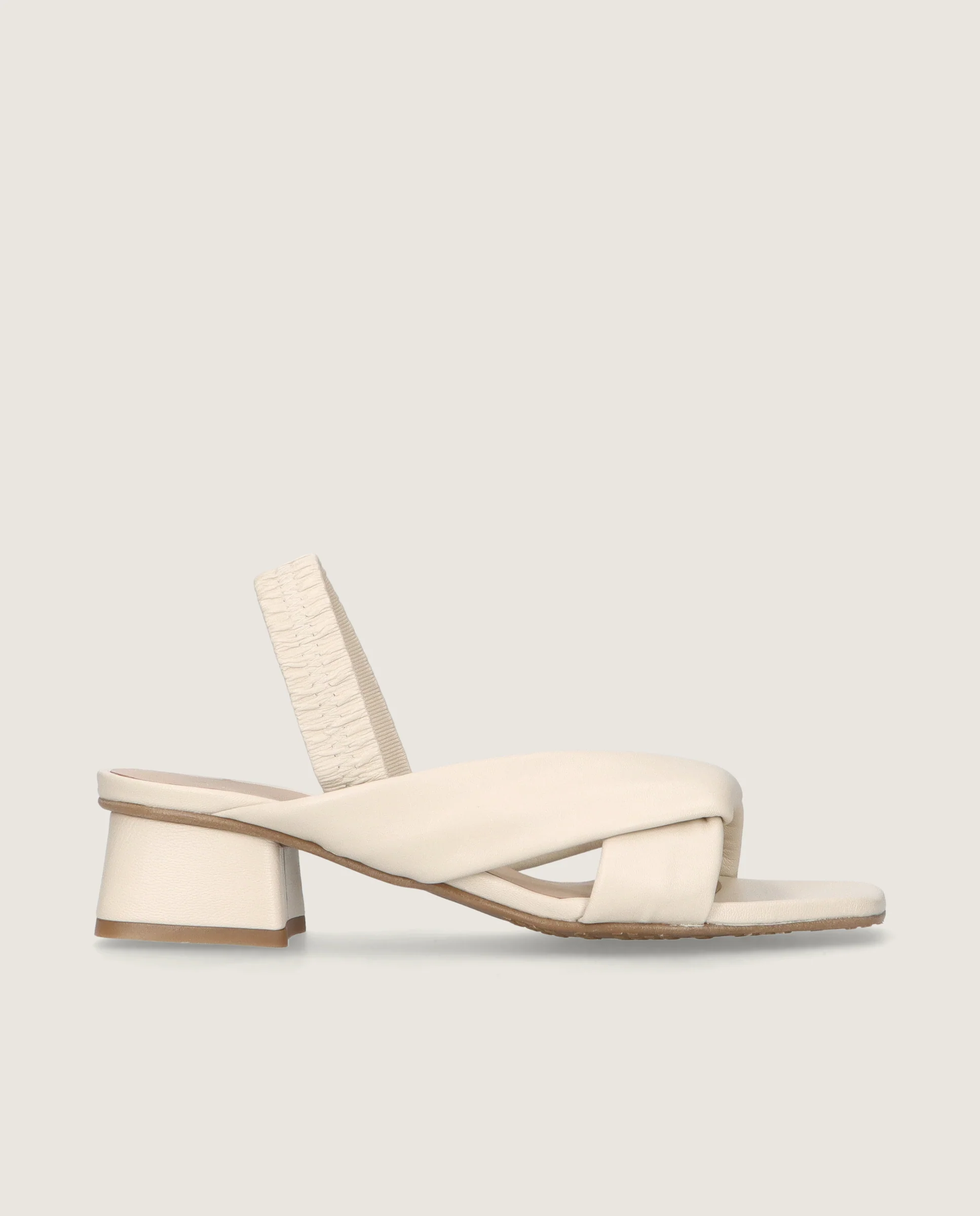 Sandalias Cannes Blancos Piel - Image 3